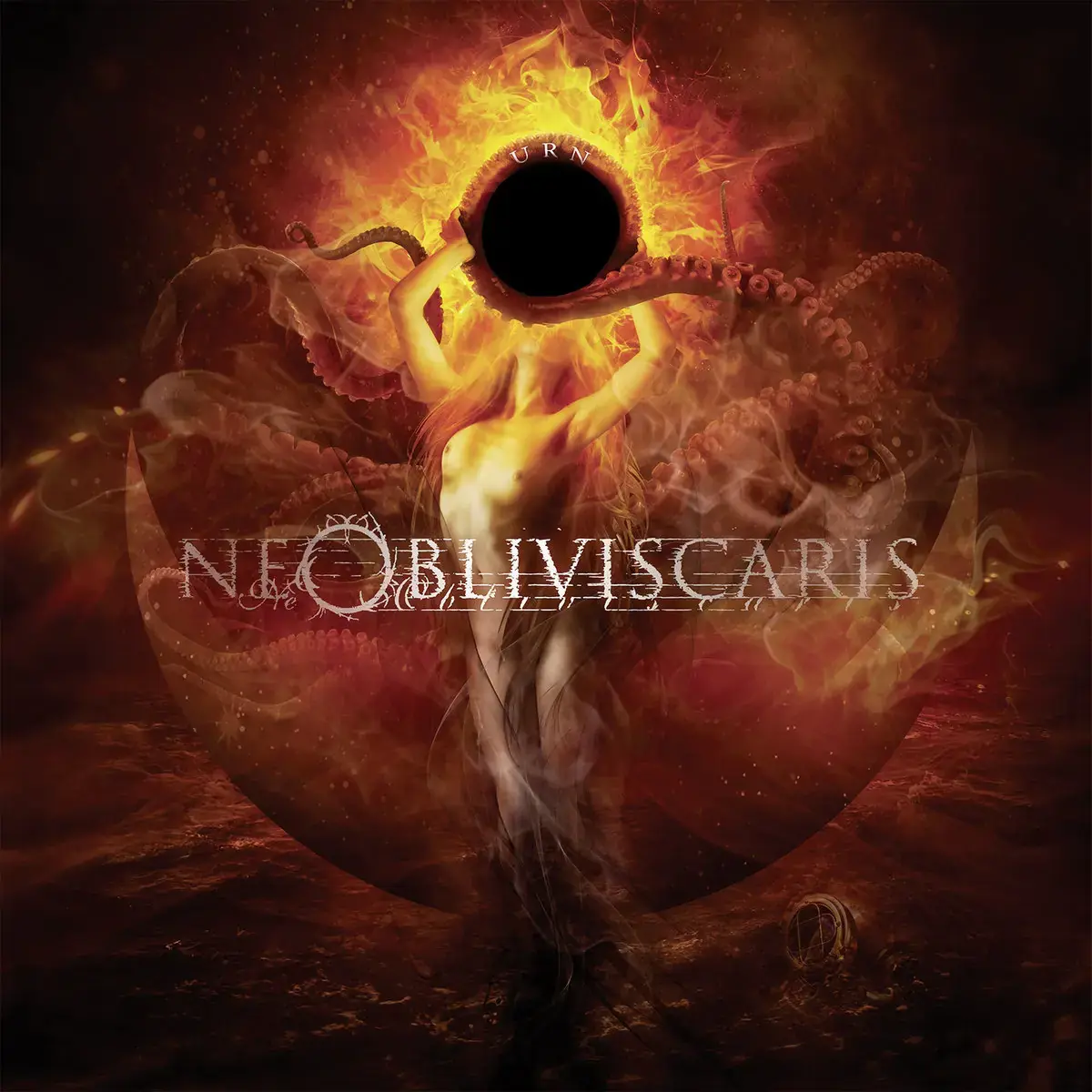 NE OBLIVISCARIS · Urn | RED/WHITE/BLACK MARBLED 2LP (Progressive Metal/Death Metal Vinyl) · Bild 1