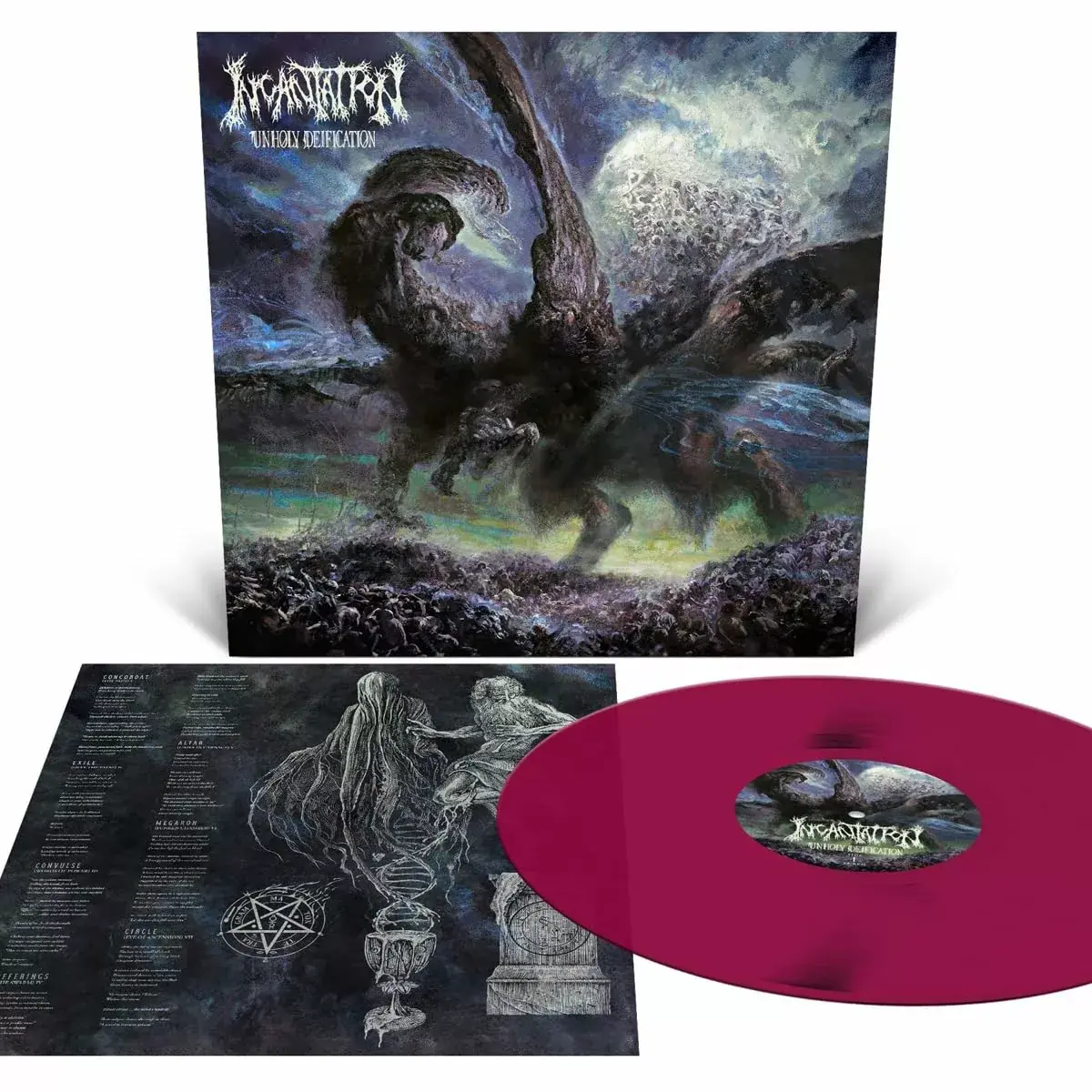 INCANTATION · Unholy Deification | DEEP PURPLE VINYL (Death Metal Vinyl)