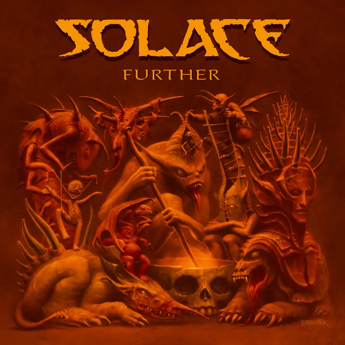 SOLACE · Further | TRANSPARENT YELLOW 2LP · Bild 1 SOLACE · Further | TRANSPARENT YELLOW 2LP (Stoner Metal/Doom Metal Vinyl) · Bild 1