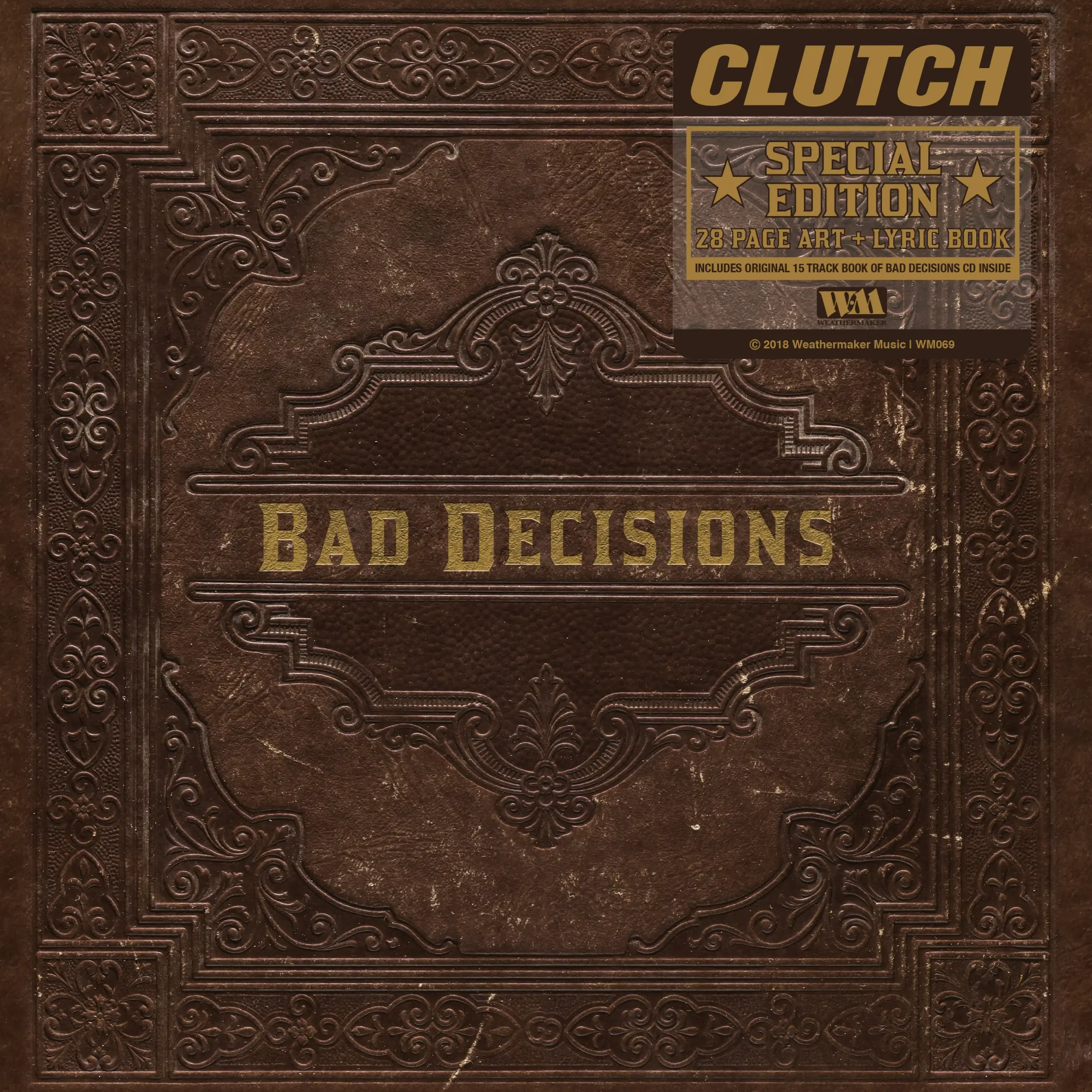 CLUTCH - Book Of Bad Decisions (Limited Edition) · BOOK CD CLUTCH - Book Of Bad Decisions (Limited Edition) · BOOK CD (Stoner Rock CDs)