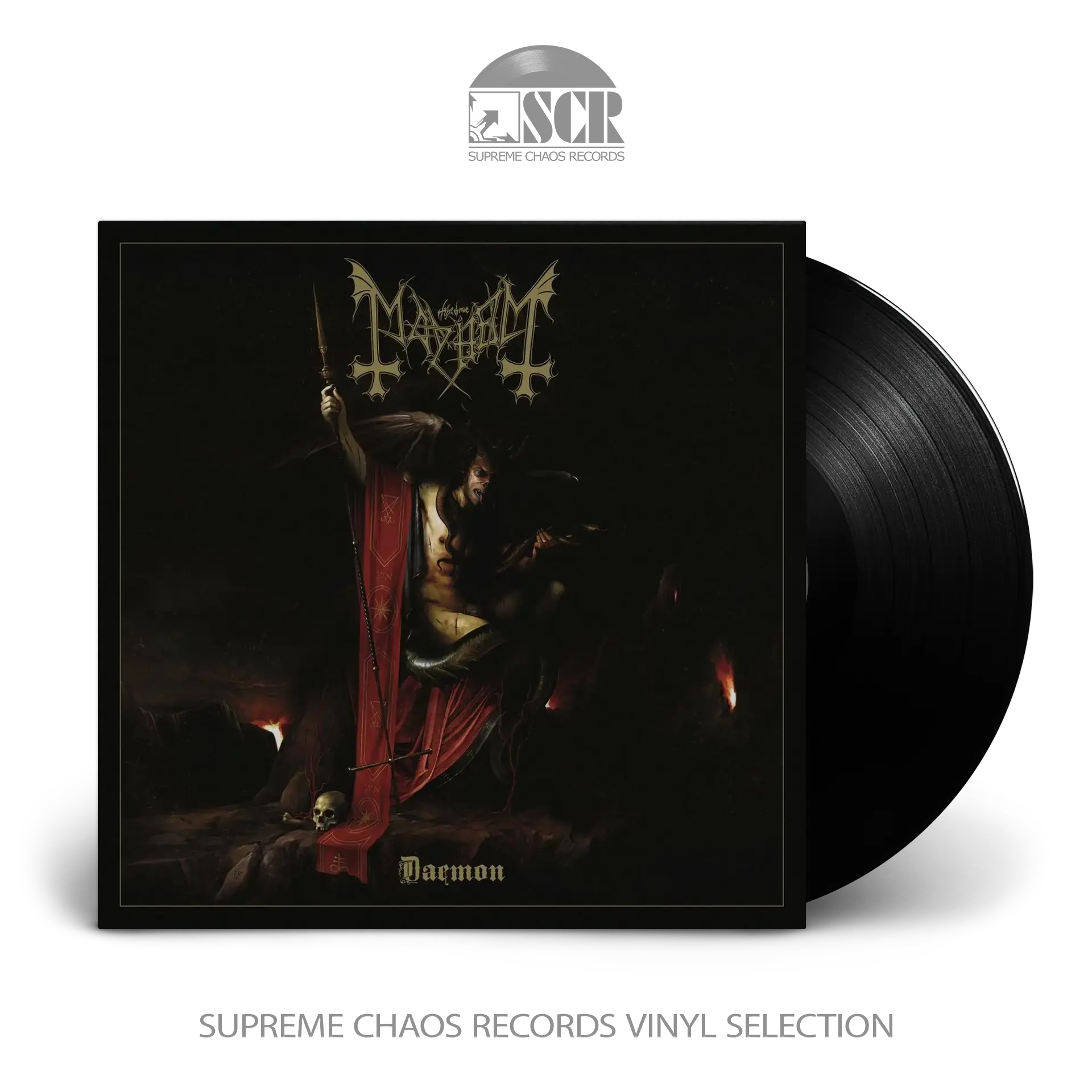 MAYHEM · Daemon (Re-Release) | BLACK LP (Black Metal Vinyl)