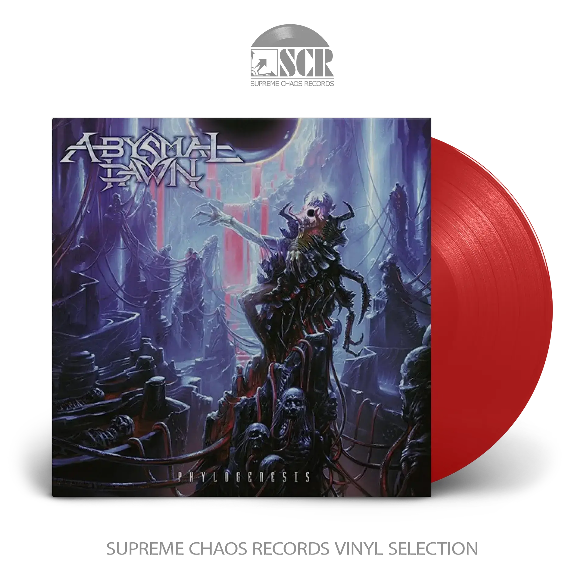 ABYSMAL DAWN · Phylogenesis | RED LP (Death Metal Vinyl)