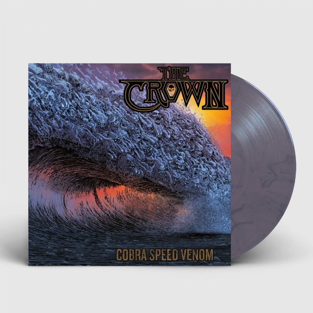 THE CROWN - Cobra Speed Venom · VIOLET/BLUE LP (Death Metal Vinyl)