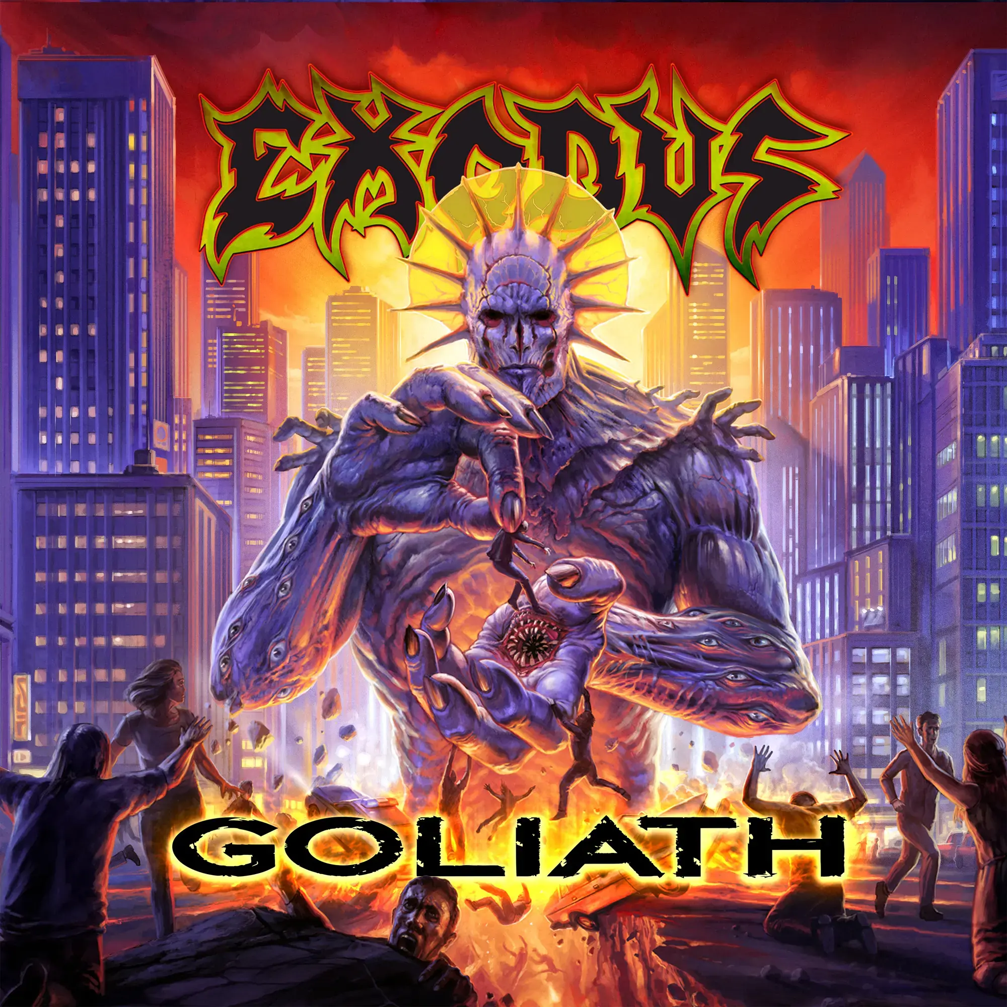 EXODUS · Goliath | BLACK 2LP · Bild 1 EXODUS · Goliath | BLACK 2LP (Thrash Metal Vinyl) · Bild 1