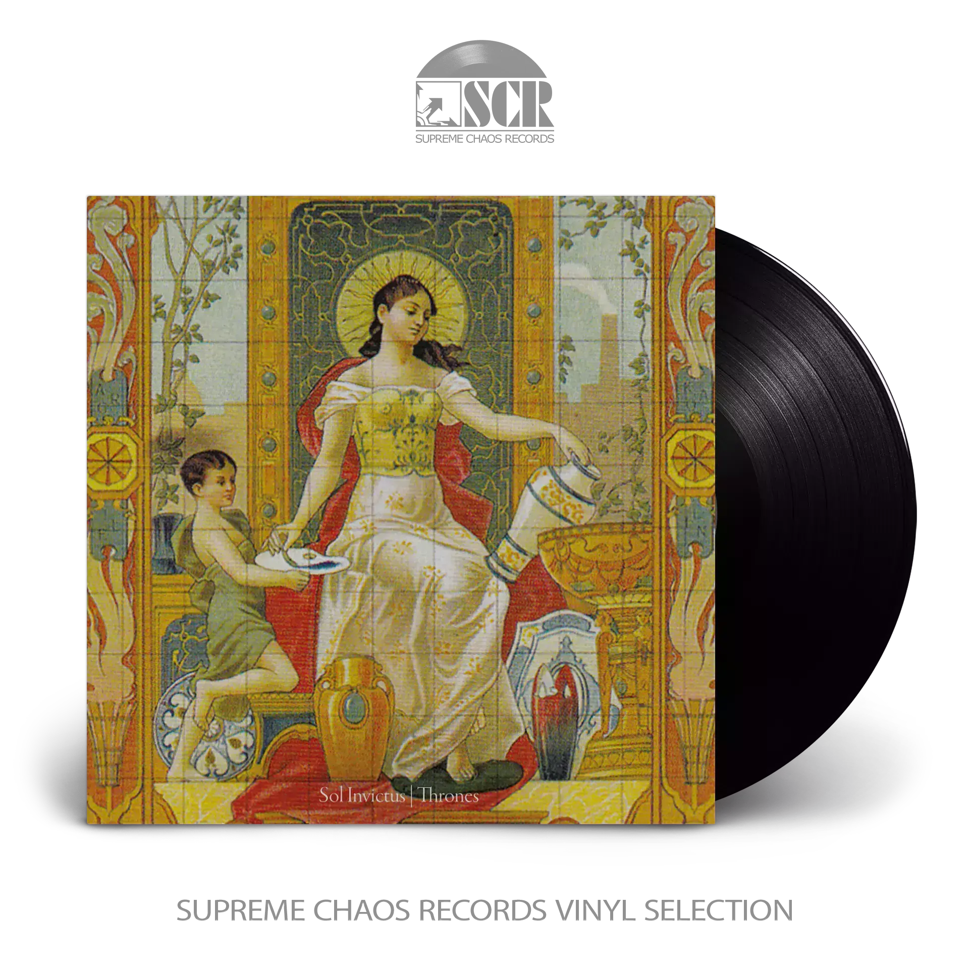 SOL INVICTUS - Thrones · BLACK VINYL (Neofolk Vinyl)