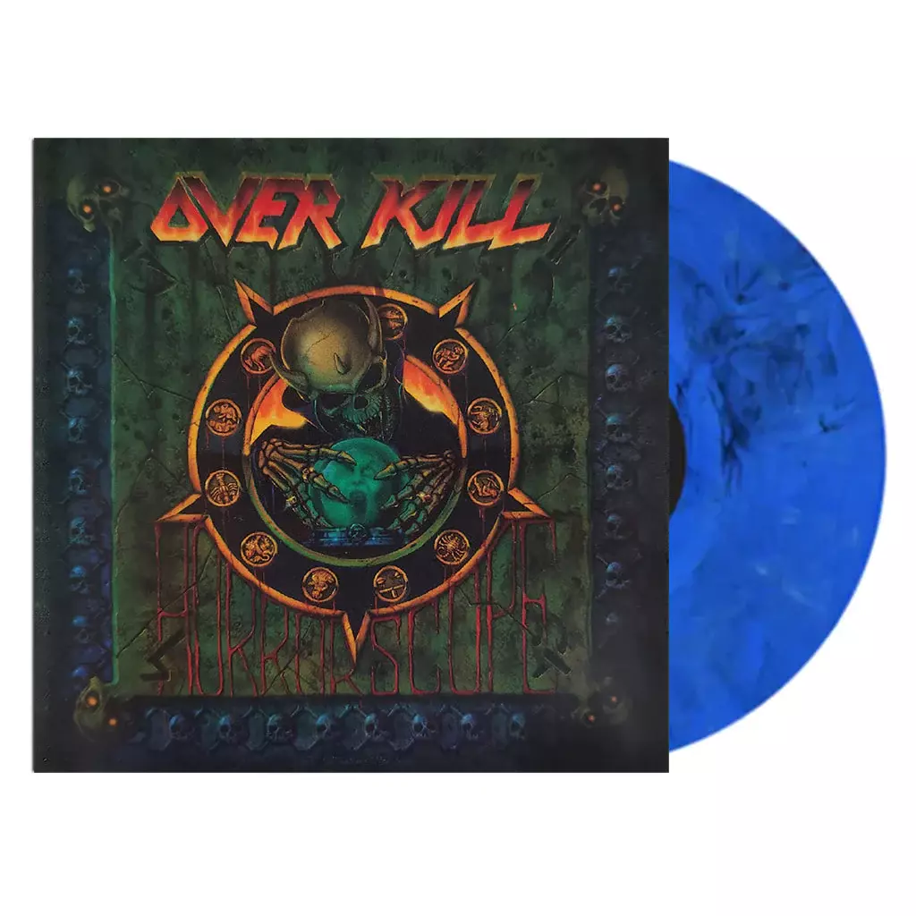OVERKILL · Horrorscope | BLUE MARBLED LP OVERKILL · Horrorscope | BLUE MARBLED LP (Thrash Metal Vinyl)