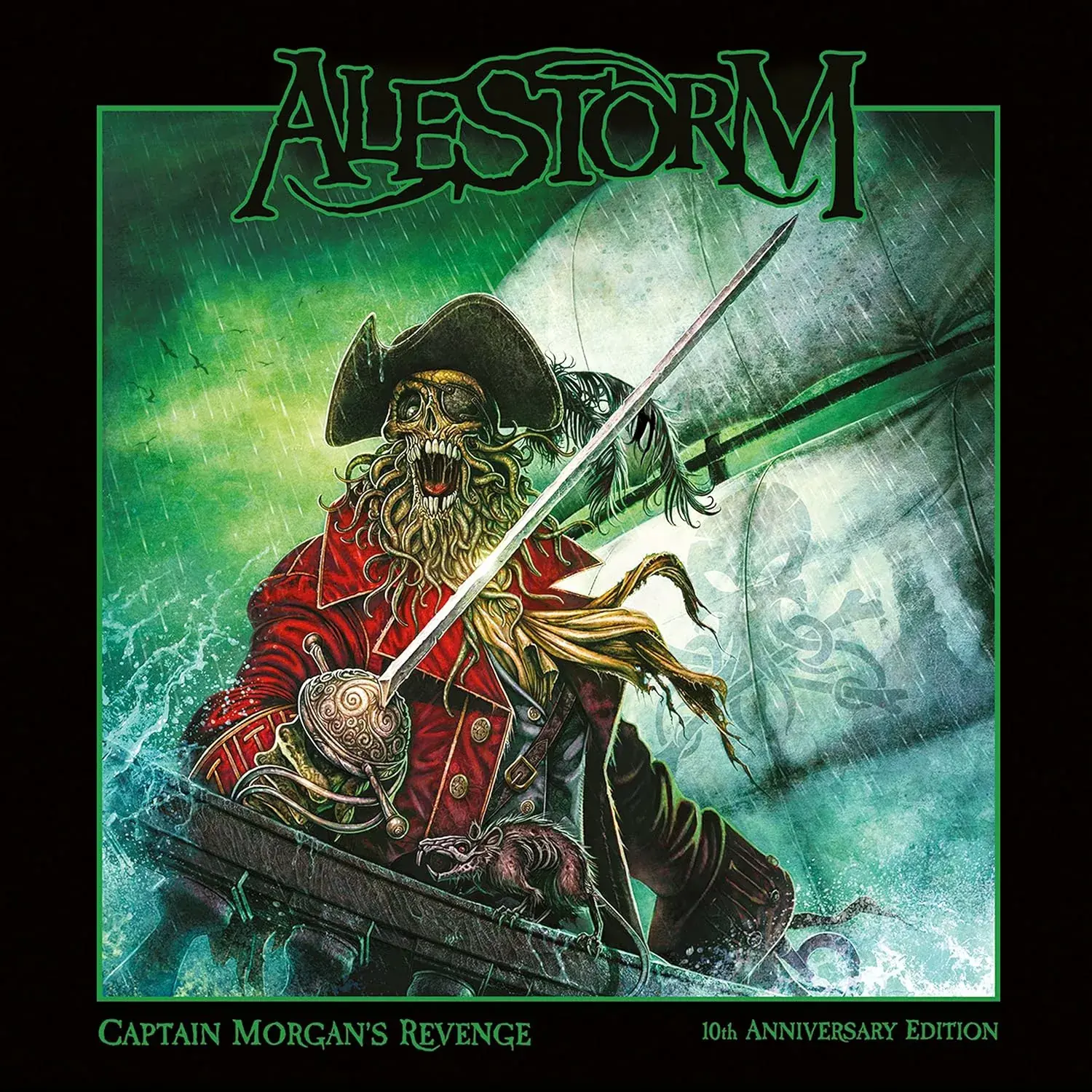 ALESTORM - Captain Morgan's Revenge - 10Th Anniversary Edition · BLACK LP · Bild 1 ALESTORM - Captain Morgan's Revenge - 10Th Anniversary Edition · BLACK LP (Pirate Metal Vinyl) · Bild 1
