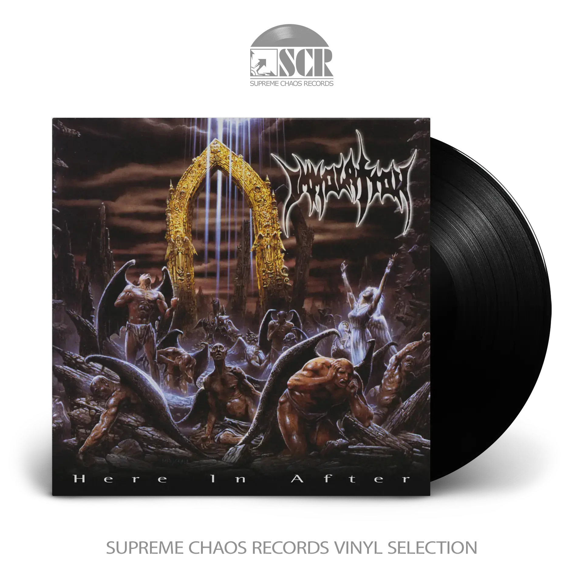 IMMOLATION · Here In After (Re-Release) | BLACK LP IMMOLATION · Here In After (Re-Release) | BLACK LP (Death Metal Vinyl)