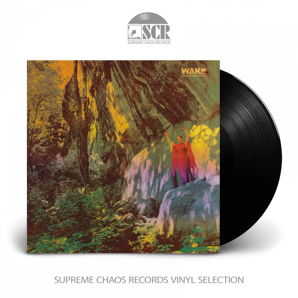 WAKE · Thought Form Descent | BLACK LP WAKE · Thought Form Descent | BLACK LP (Death Metal/Black Metal Vinyl)