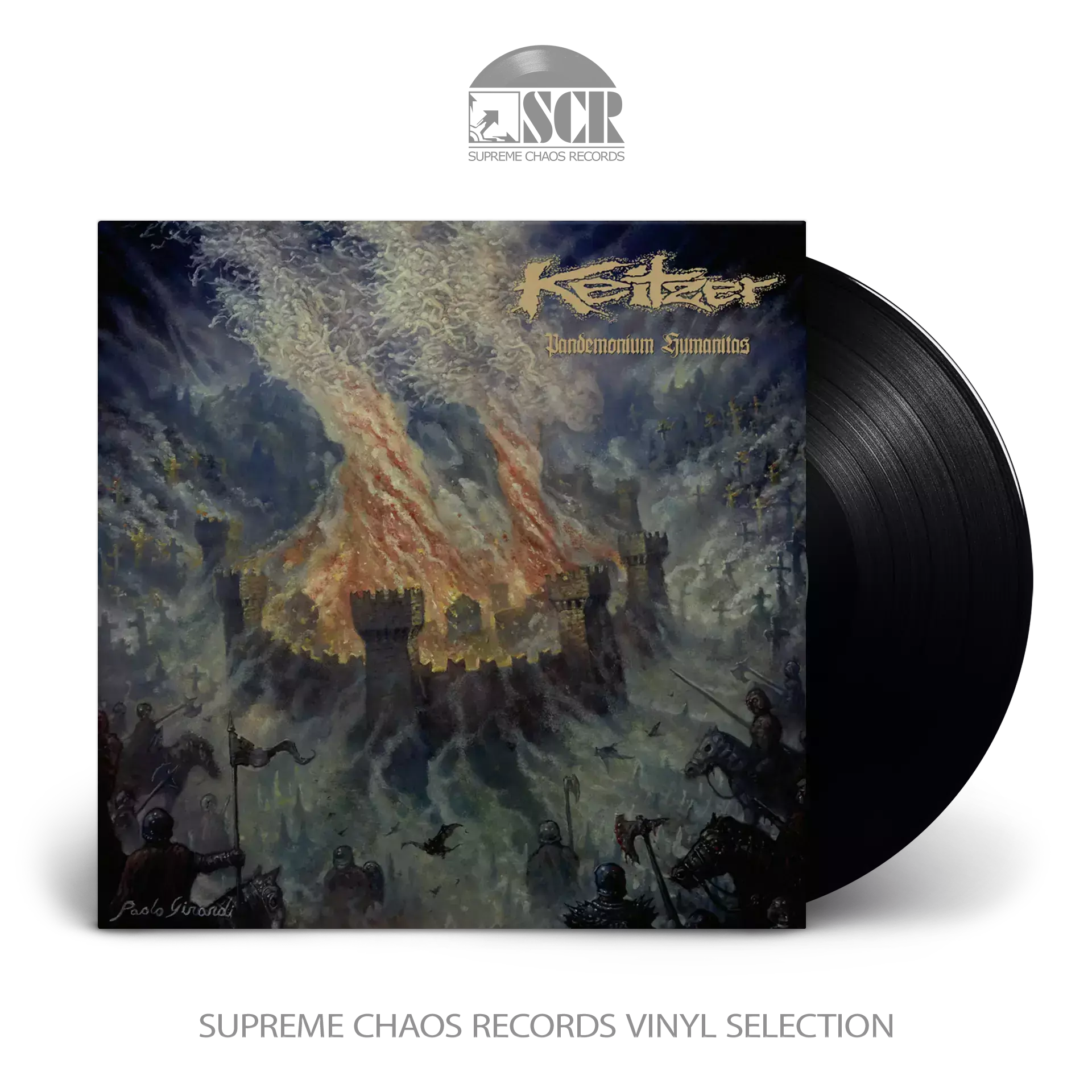 KEITZER · Pandemonium Humanitas | BLACK LP KEITZER · Pandemonium Humanitas | BLACK LP (Death Metal Vinyl)