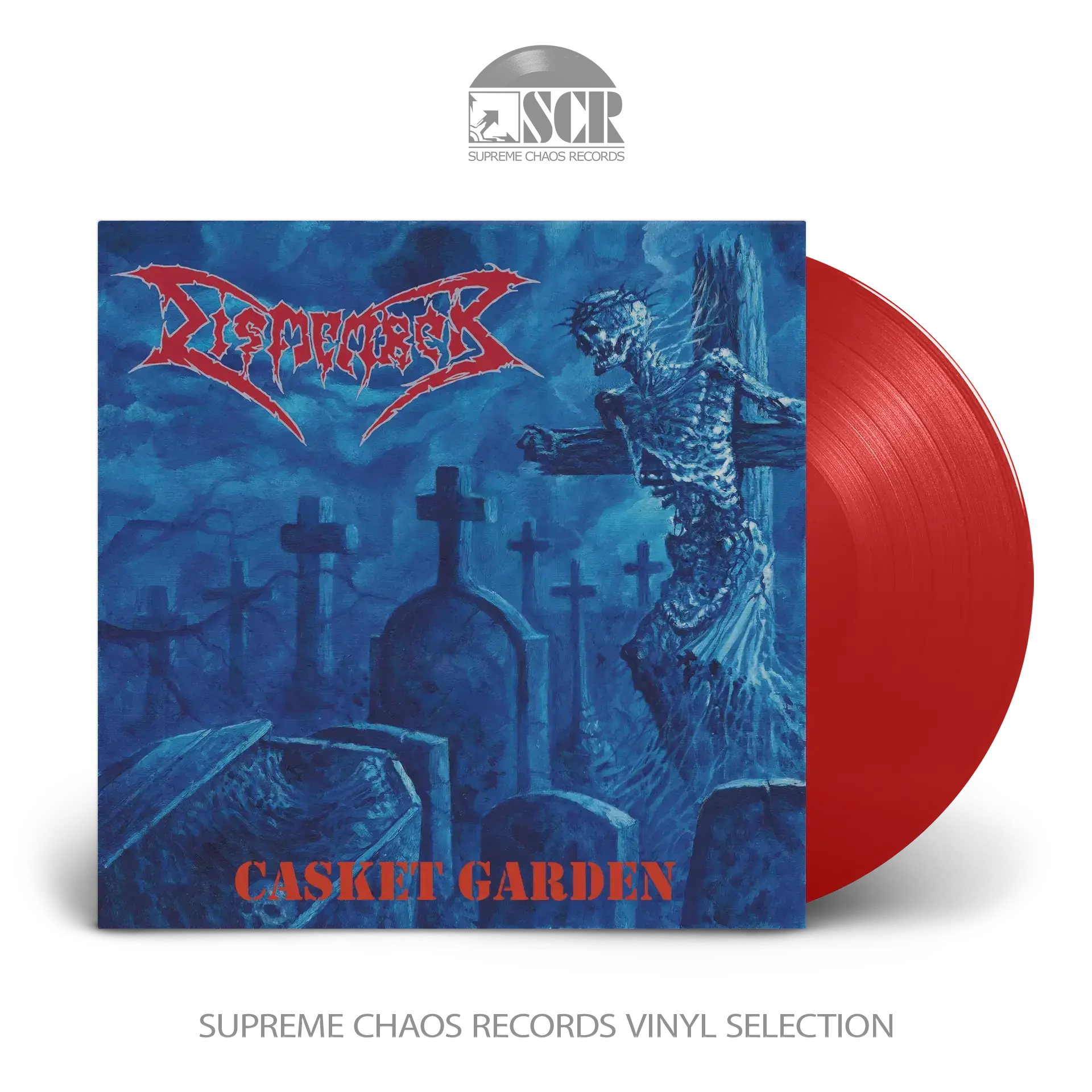 DISMEMBER - Casket Garden · RED 7" DISMEMBER - Casket Garden · RED 7" (Death Metal Vinyl)