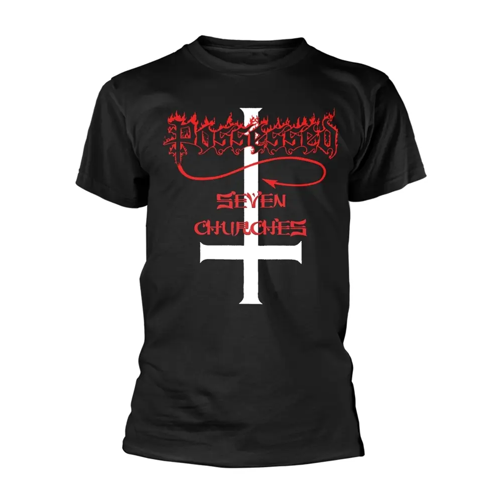 POSSESSED · Seven Churches | T-SHIRT POSSESSED · Seven Churches | T-SHIRT (Death Metal Clothes)