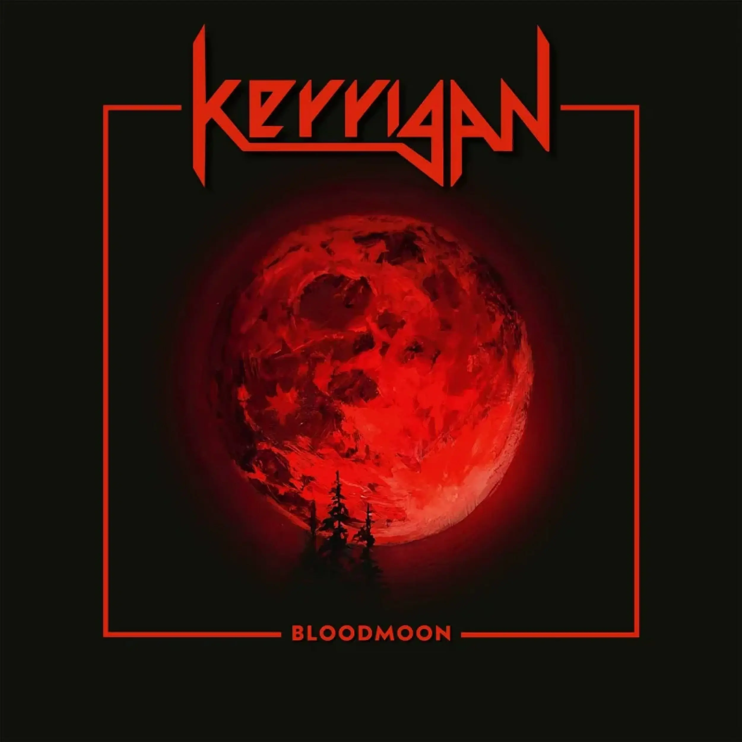 KERRIGAN · Bloodmoon | BLACK LP (Heavy Metal Vinyl) · Bild 1
