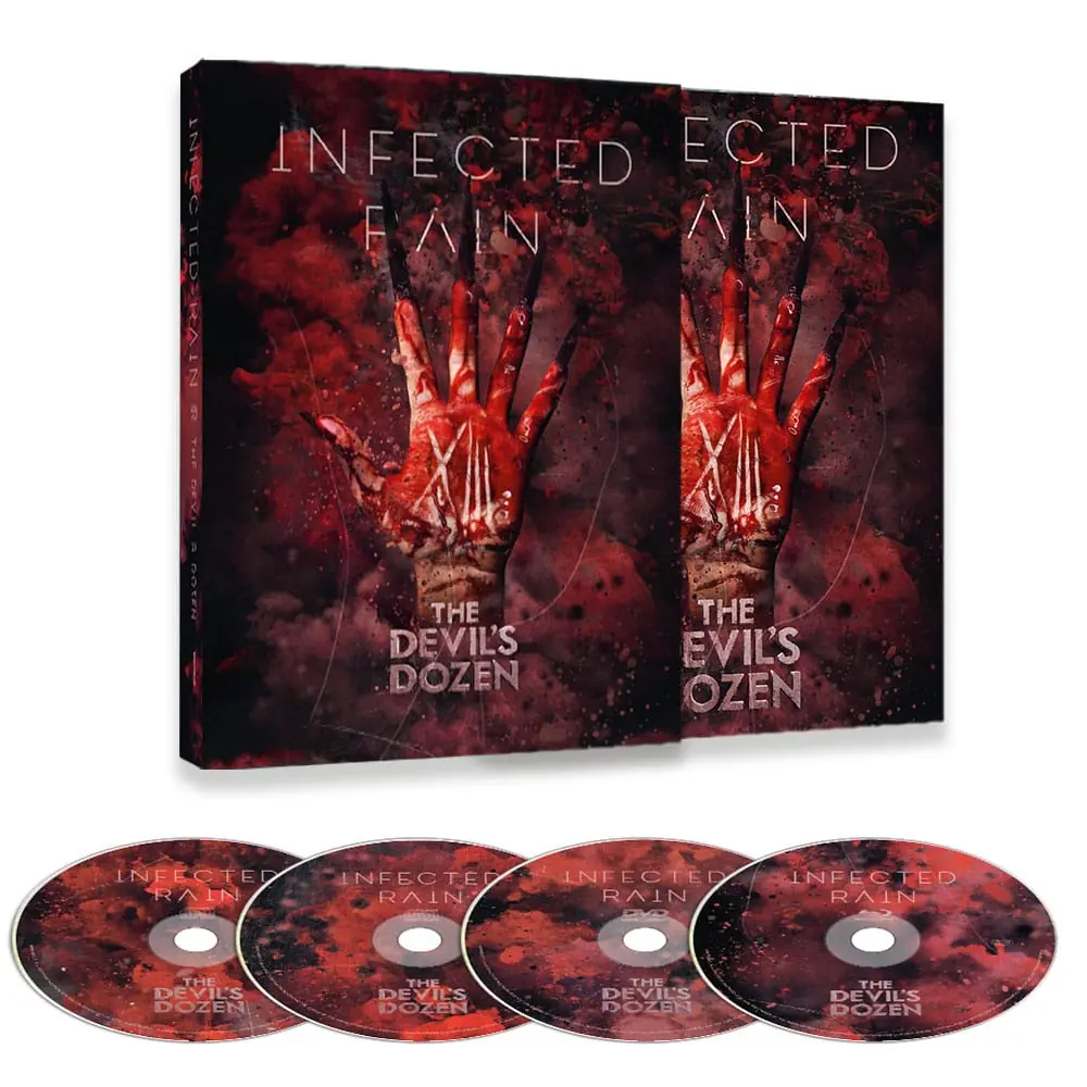 INFECTED RAIN - The Devil's Dozen · A5 DIGI DCD/DVD/BLURAY (Progressive Metal CDs)