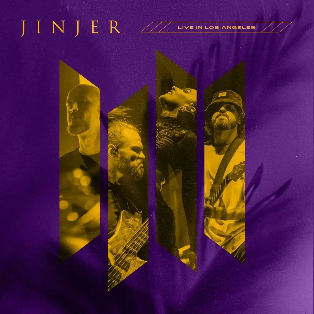 JINJER - Live In Los Angeles · BLACK 2LP · Bild 1 JINJER - Live In Los Angeles · BLACK 2LP (Progressive Metal Vinyl) · Bild 1