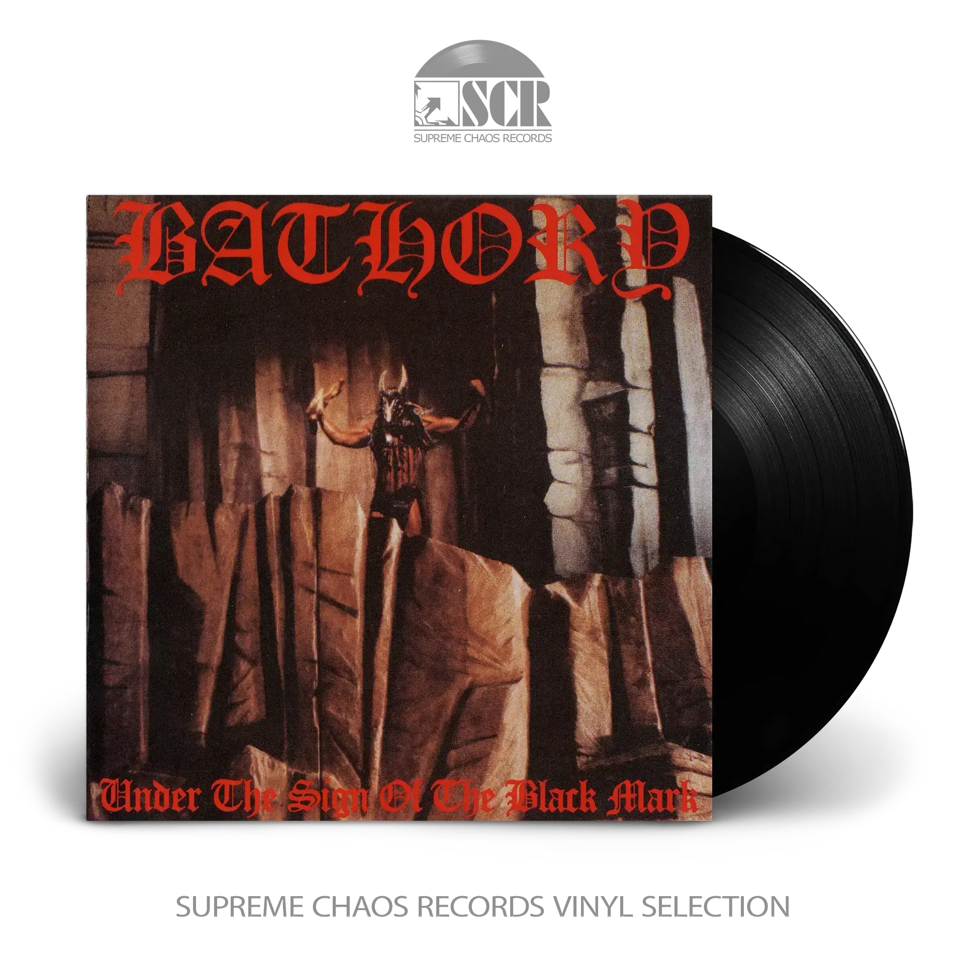 BATHORY · Under The Sign Of The Black Mark | BLACK LP BATHORY · Under The Sign Of The Black Mark | BLACK LP (Black Metal Vinyl)
