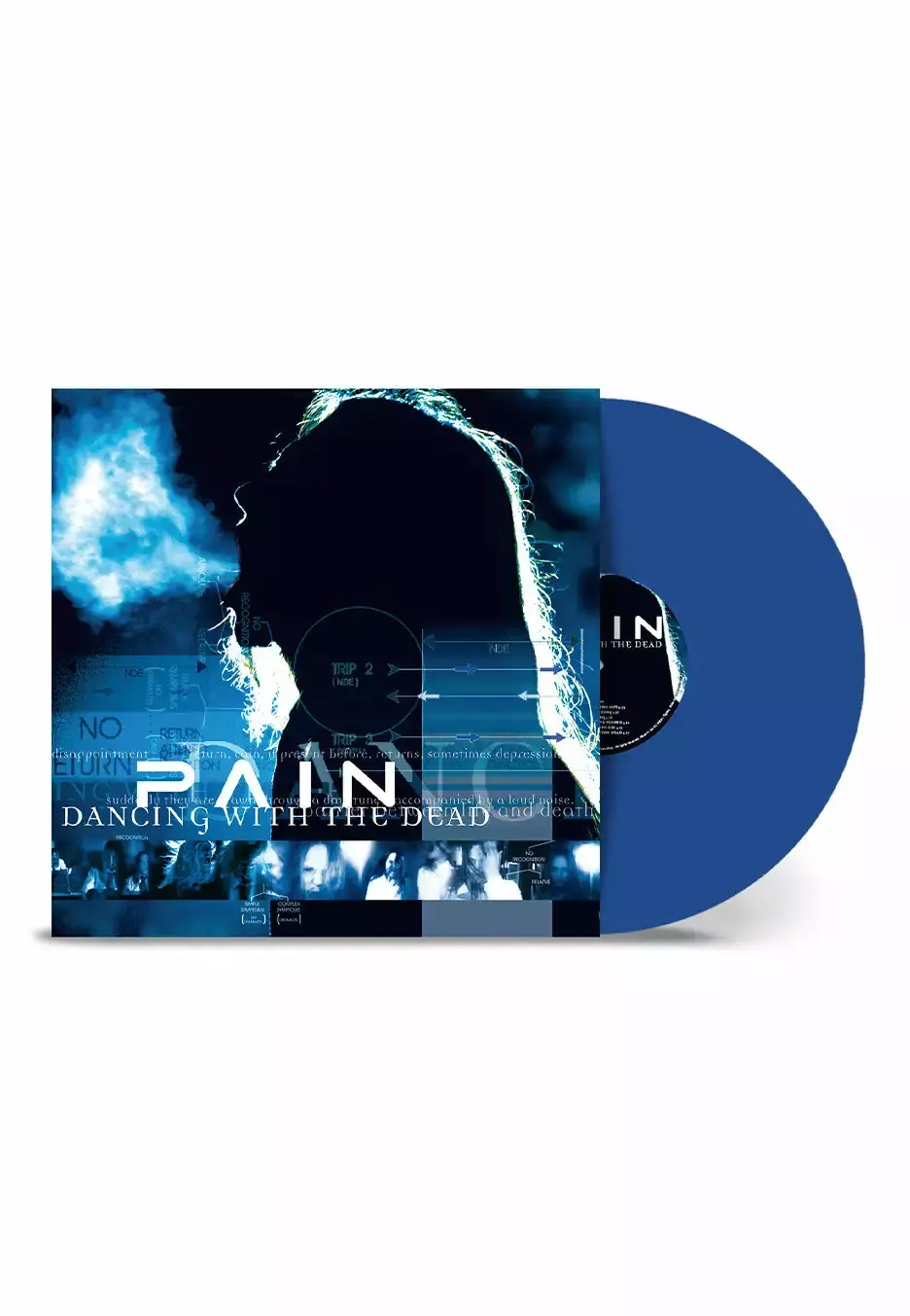 PAIN · Dancing With The Dead | BLUE LP PAIN · Dancing With The Dead | BLUE LP (Alternative Metal Vinyl)