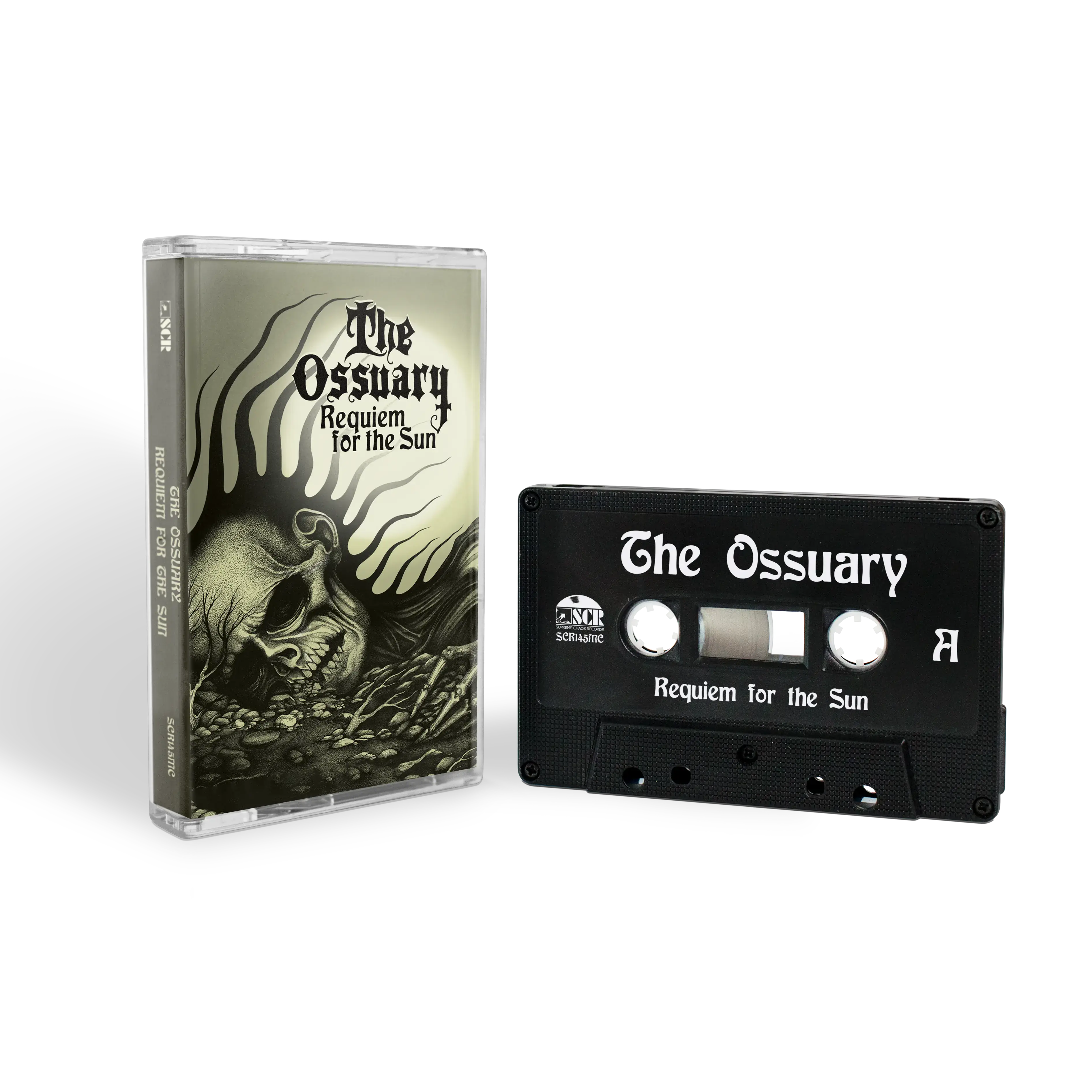 THE OSSUARY - Requiem For The Sun · BLACK TAPE THE OSSUARY - Requiem For The Sun · BLACK TAPE (Doom Metal/Doom Rock/Occult Rock Tapes)