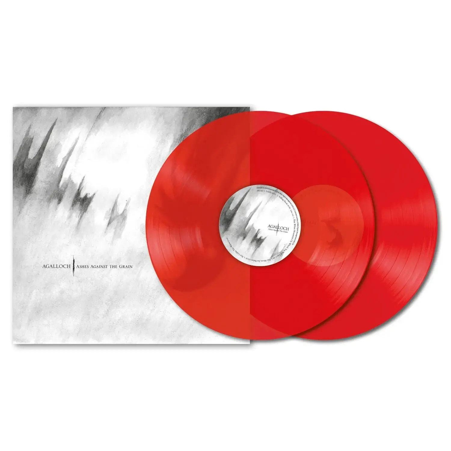 AGALLOCH - Ashes Against The Grain · RED 2LP (Black Metal Vinyl)