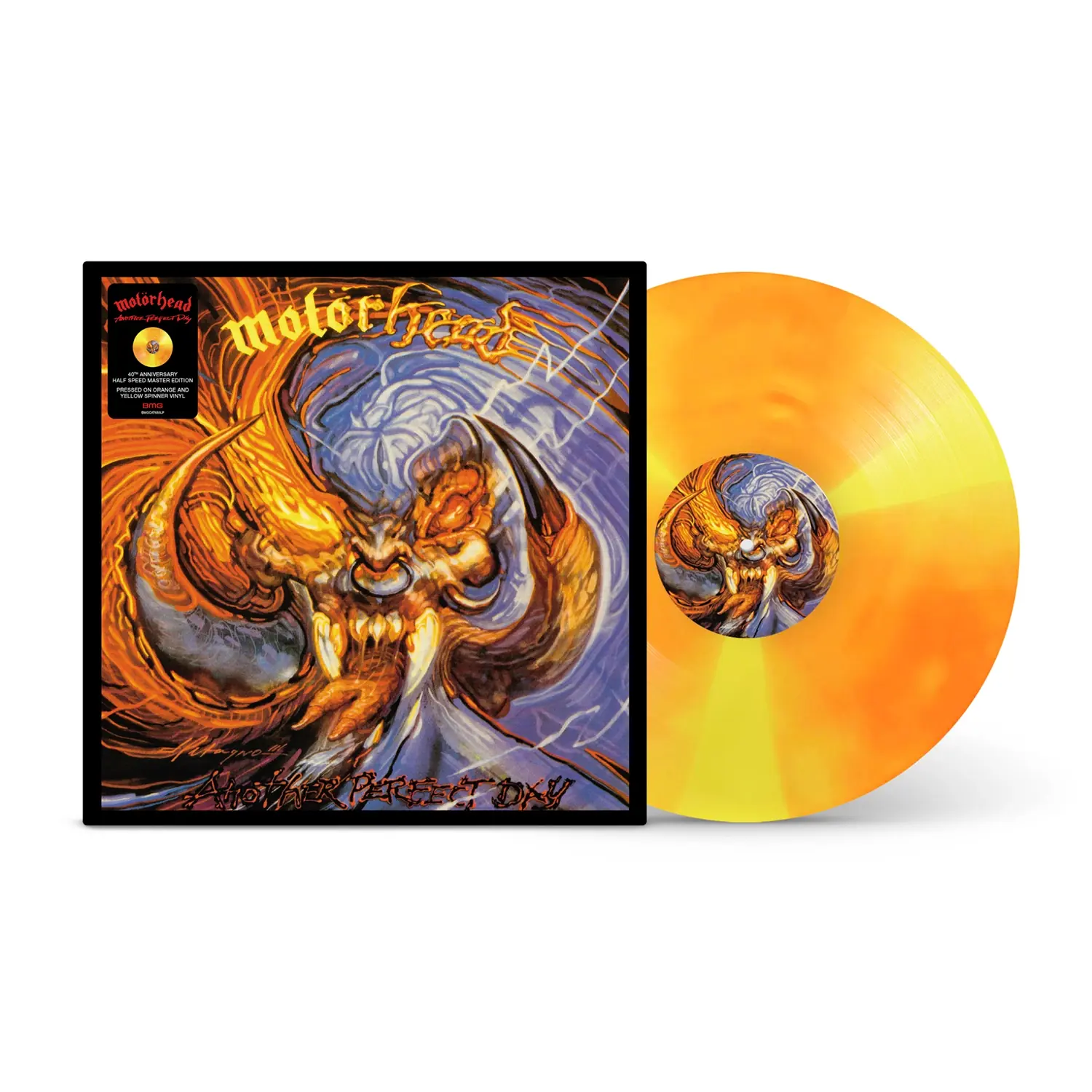 MOTÖRHEAD - Another Perfect Day (40th Anniversary) · ORANGE/YELLOW SPINNER LP MOTÖRHEAD - Another Perfect Day (40th Anniversary) · ORANGE/YELLOW SPINNER LP (Heavy Metal Vinyl)