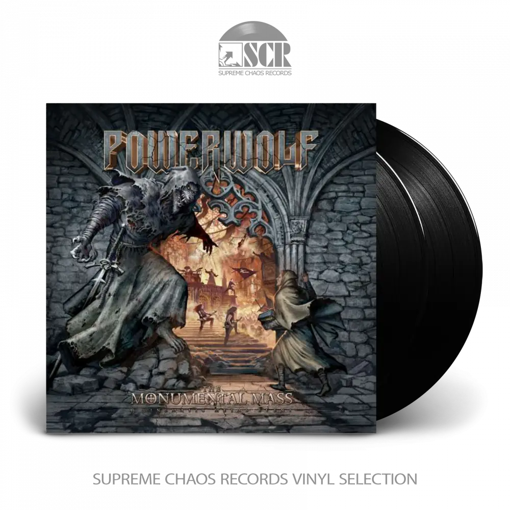 POWERWOLF - The Monumental Mass: A Cinematic Metal Event · BLACK DLP (Black Metal Vinyl)