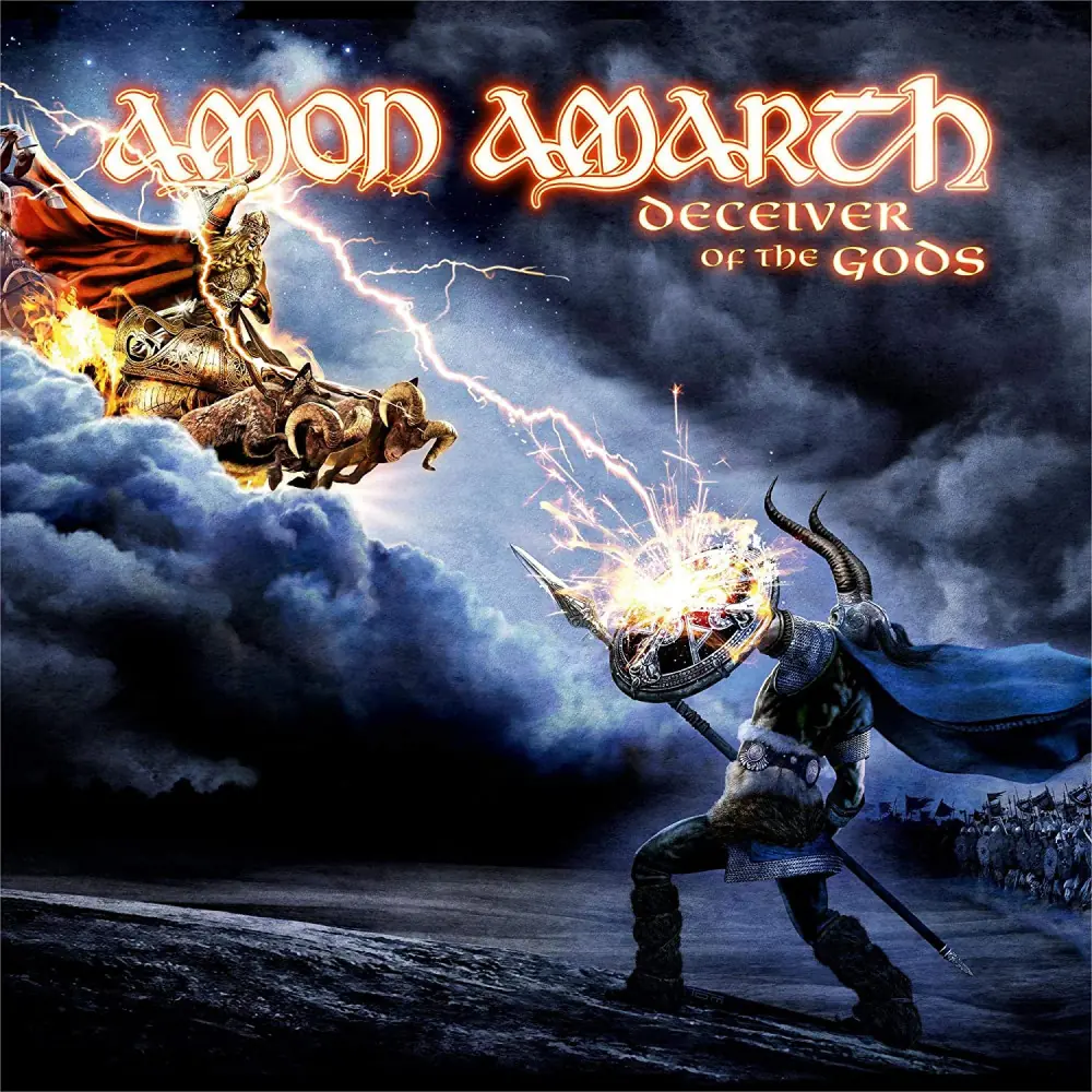 AMON AMARTH - Deceiver Of The Gods · BEIGE/RED LP · Bild 1 AMON AMARTH - Deceiver Of The Gods · BEIGE/RED LP (Death Metal Vinyl) · Bild 1