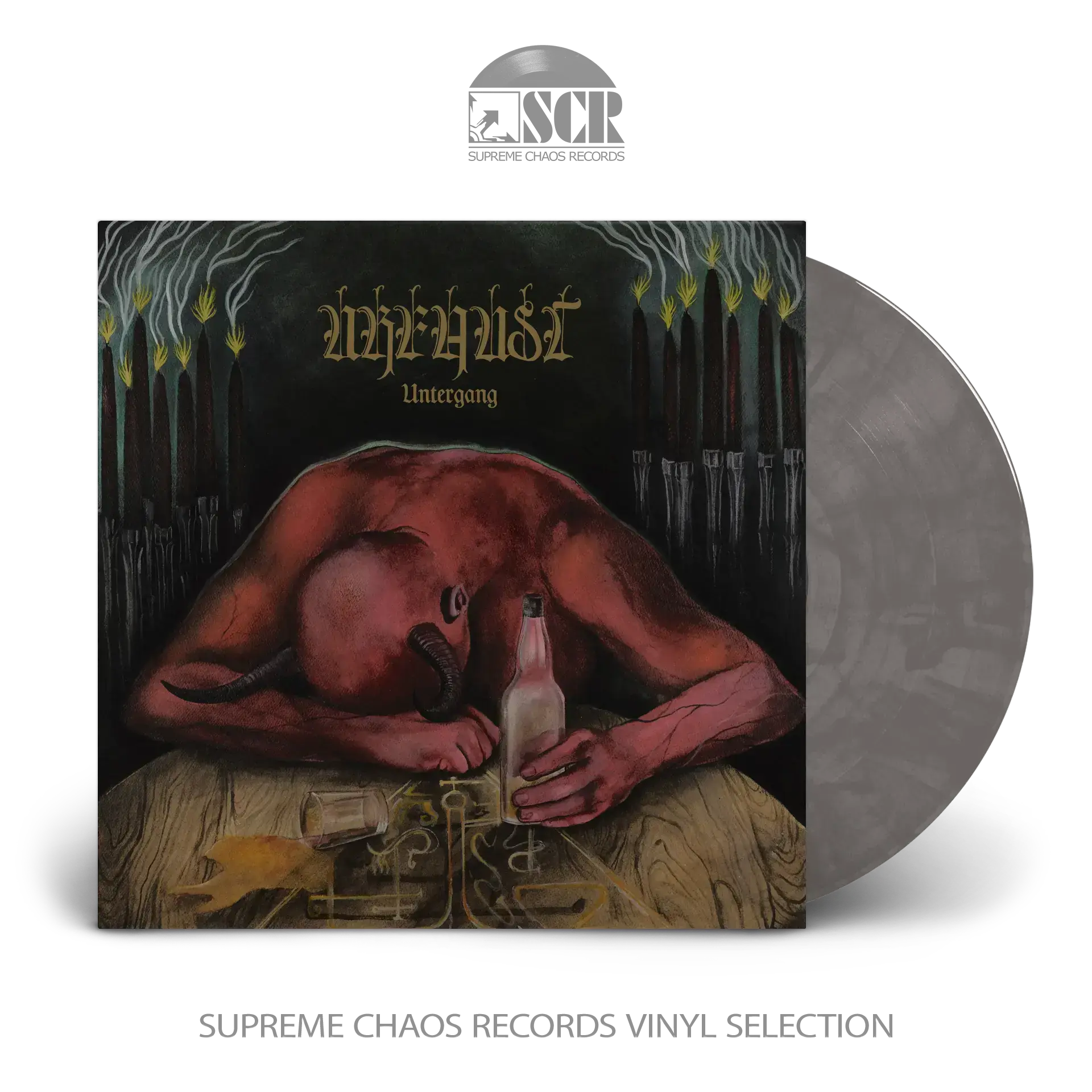 URFAUST · Untergang | CLEAR SMOKE LP (Doom Metal/Black Metal Vinyl)