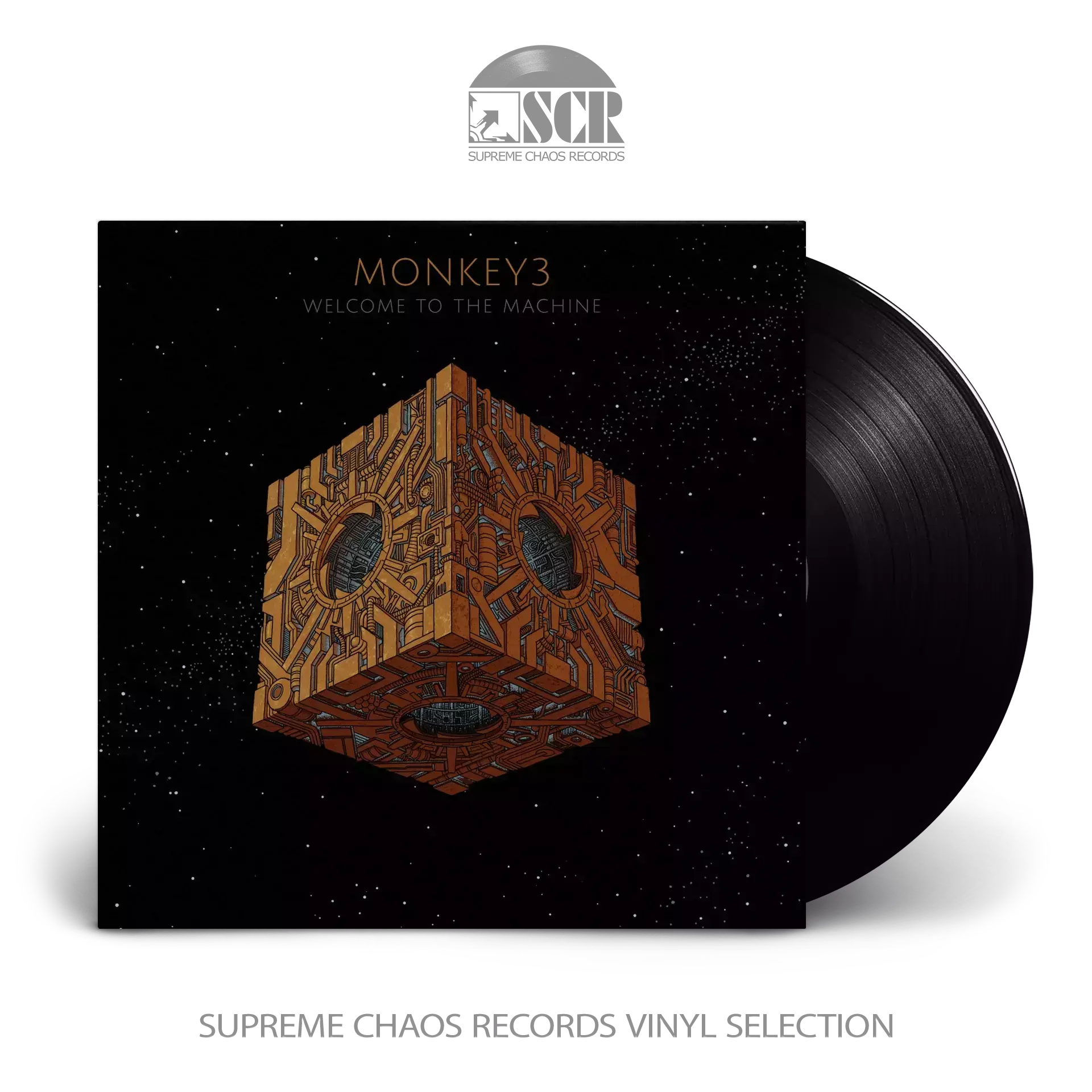 MONKEY3 · Welcome To The Machine | BLACK LP (Stoner Rock Vinyl)