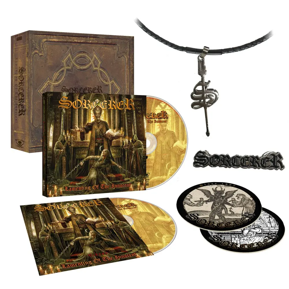 SORCERER · Lamenting Of The Innocent | CD+DVD BOX BOXCD SORCERER · Lamenting Of The Innocent | CD+DVD BOX BOXCD (Heavy Metal CDs)