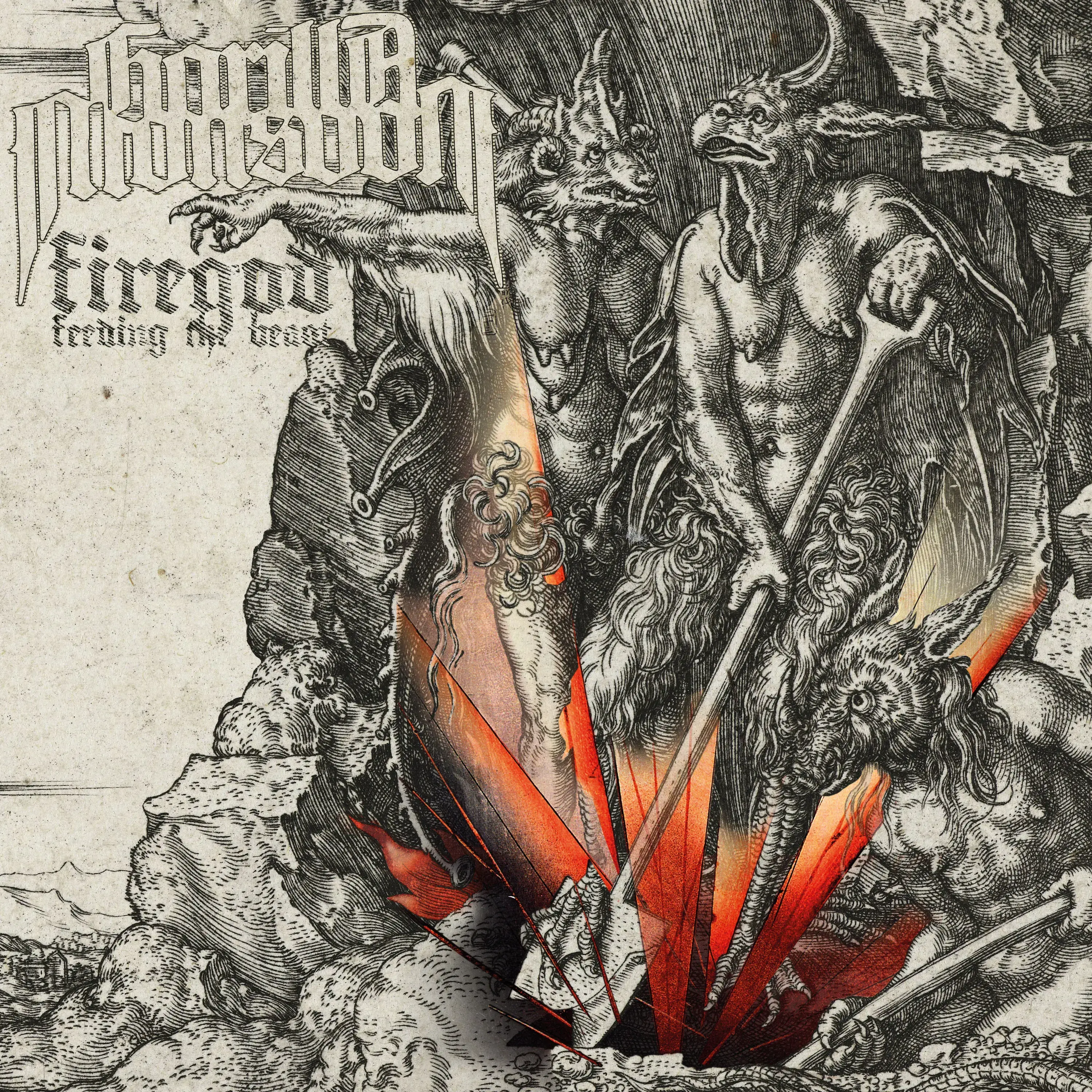 GORILLA MONSOON · Firegod - Feeding The Beast | WHITE LP (Stoner Rock Vinyl) · Bild 1