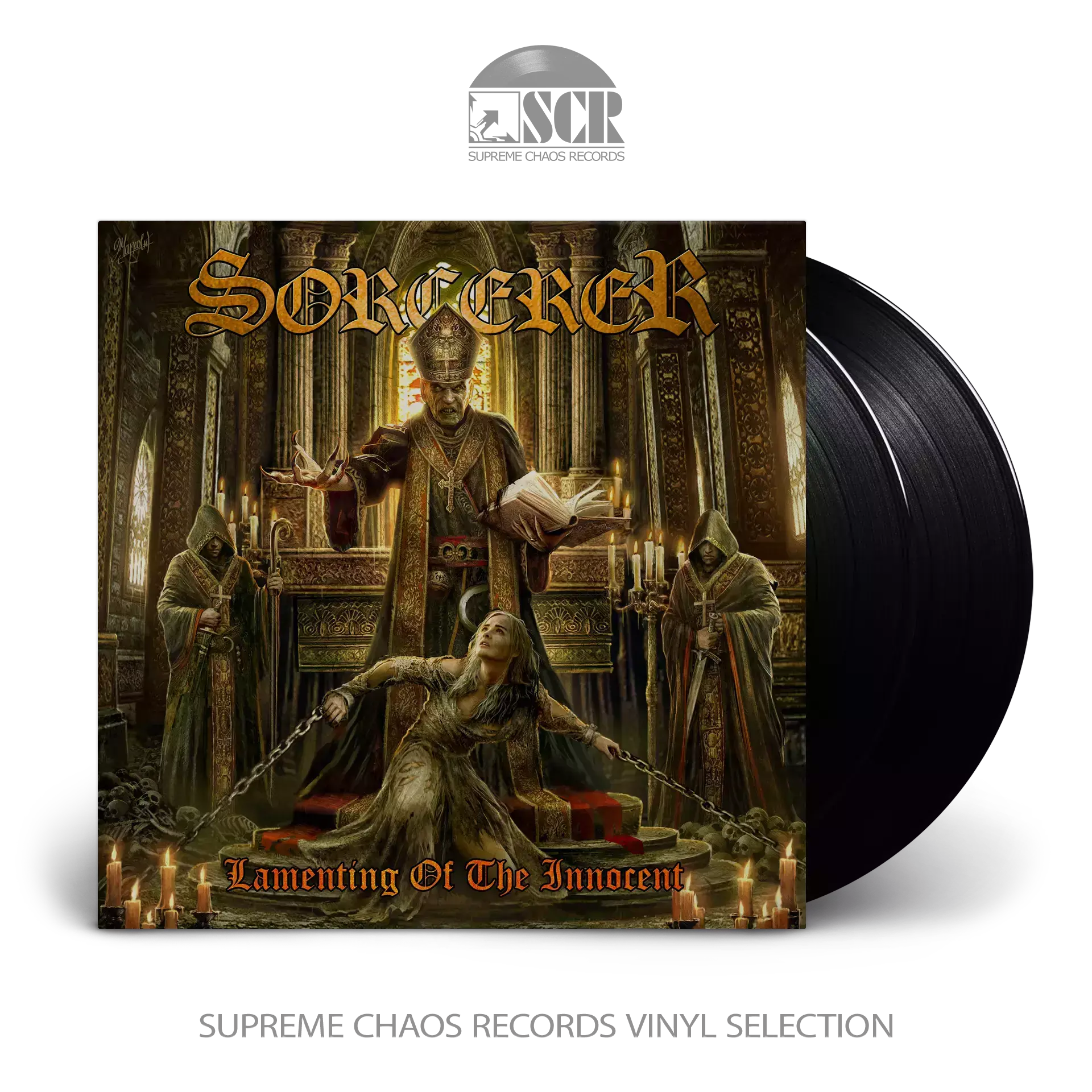 SORCERER - Lamenting Of The Innocent · BLACK 2LP (Heavy Metal Vinyl)