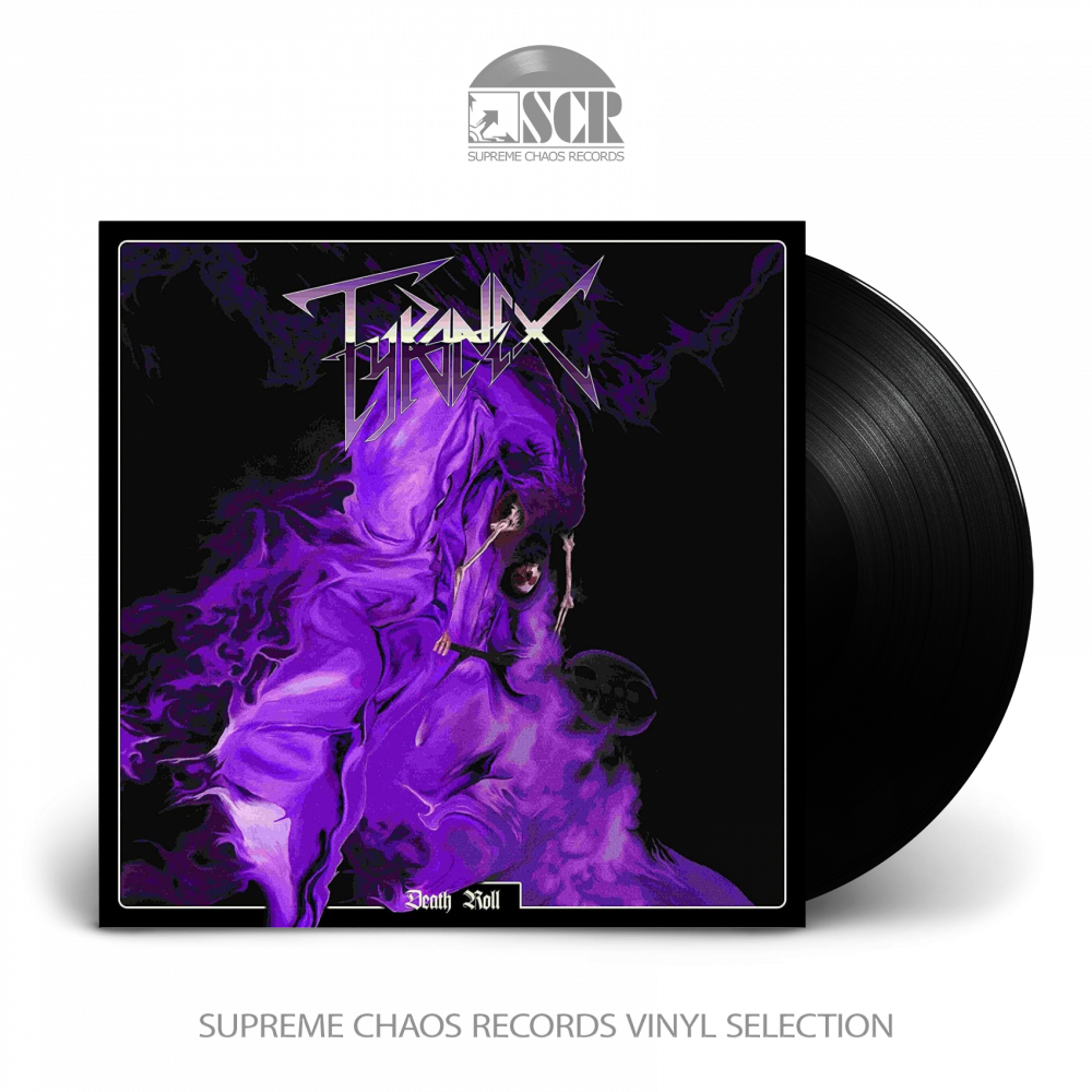 TYRANEX - Death Roll · BLACK LP (Speed Metal Vinyl)