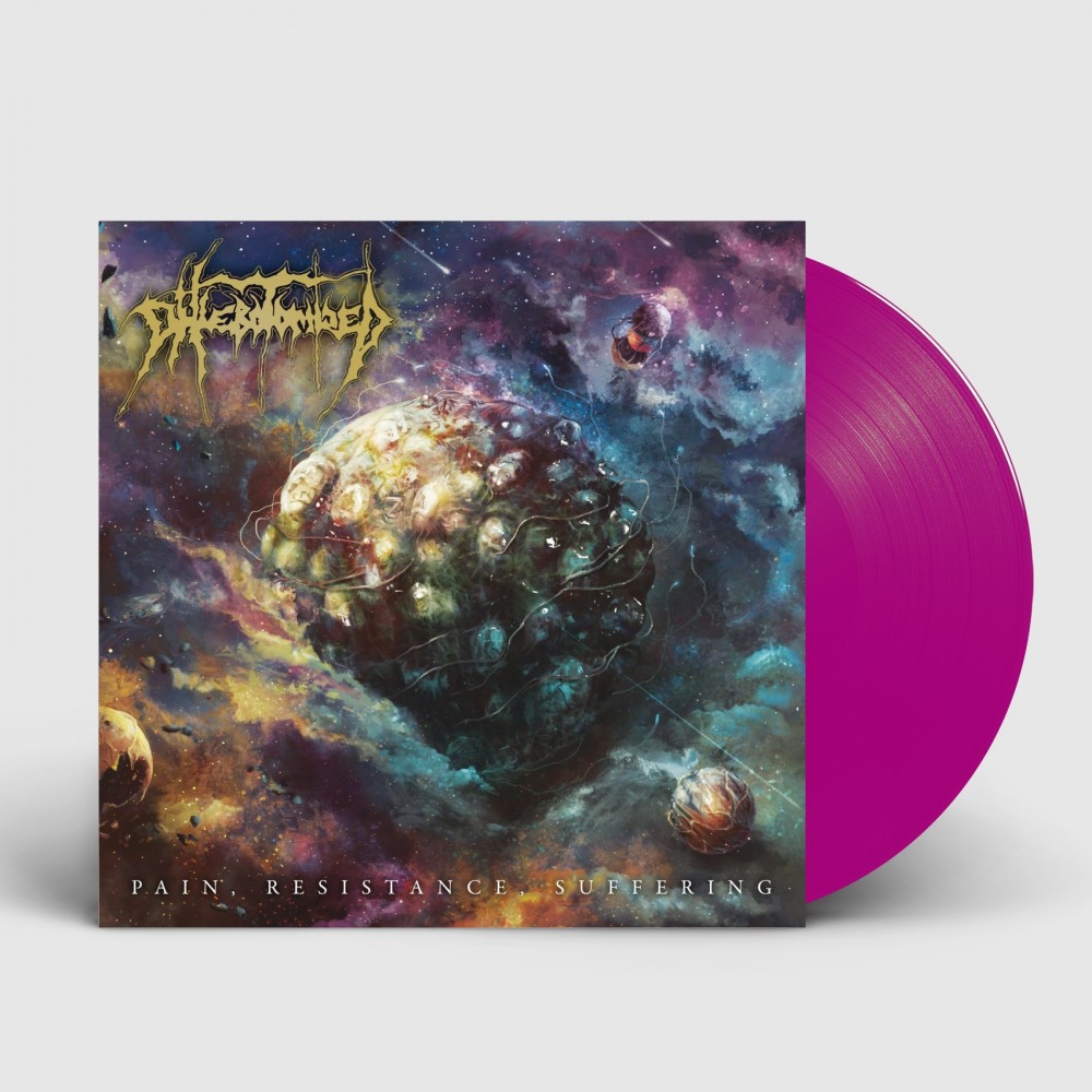 PHLEBOTOMIZED - Pain, Resistance, Suffering · PURPLE LP (Death Metal Vinyl)