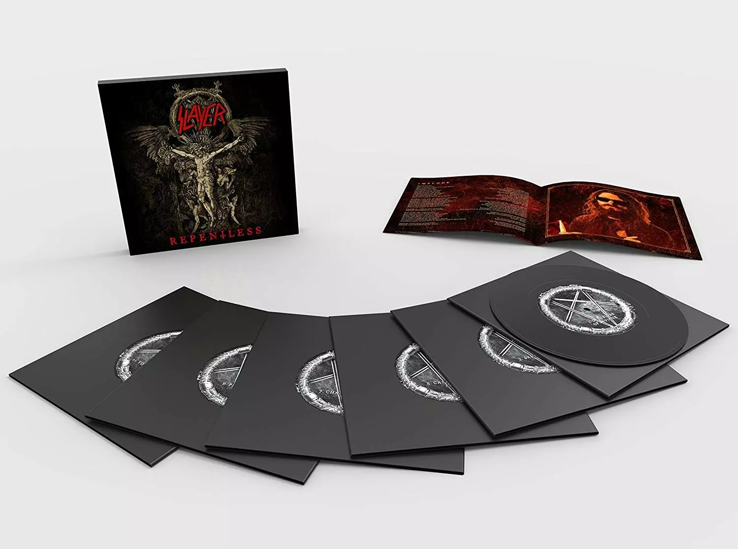 SLAYER · Repentless (6 x 6,66" Vinyl Box) | 6LPBOXSET SLAYER · Repentless (6 x 6,66" Vinyl Box) | 6LPBOXSET (Thrash Metal Vinyl)