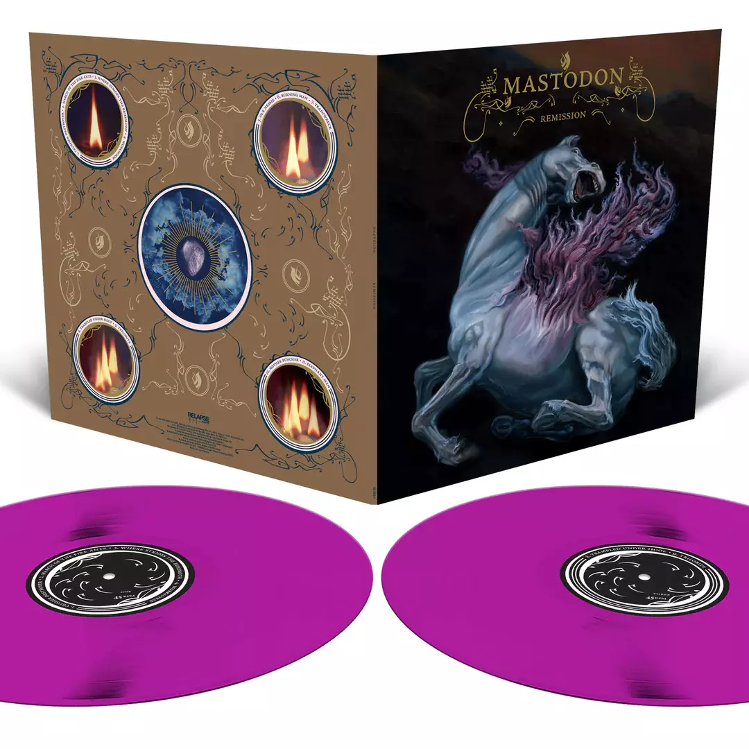 MASTODON - Remission · NEON VIOLET 2LP MASTODON - Remission · NEON VIOLET 2LP (Progressive Metal Vinyl)