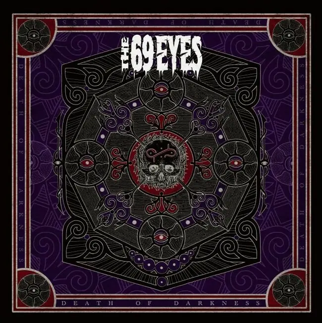 THE 69 EYES - Death Of Darkness · BLOOD RED MARBLED LP (Hard Rock Vinyl) · Bild 1
