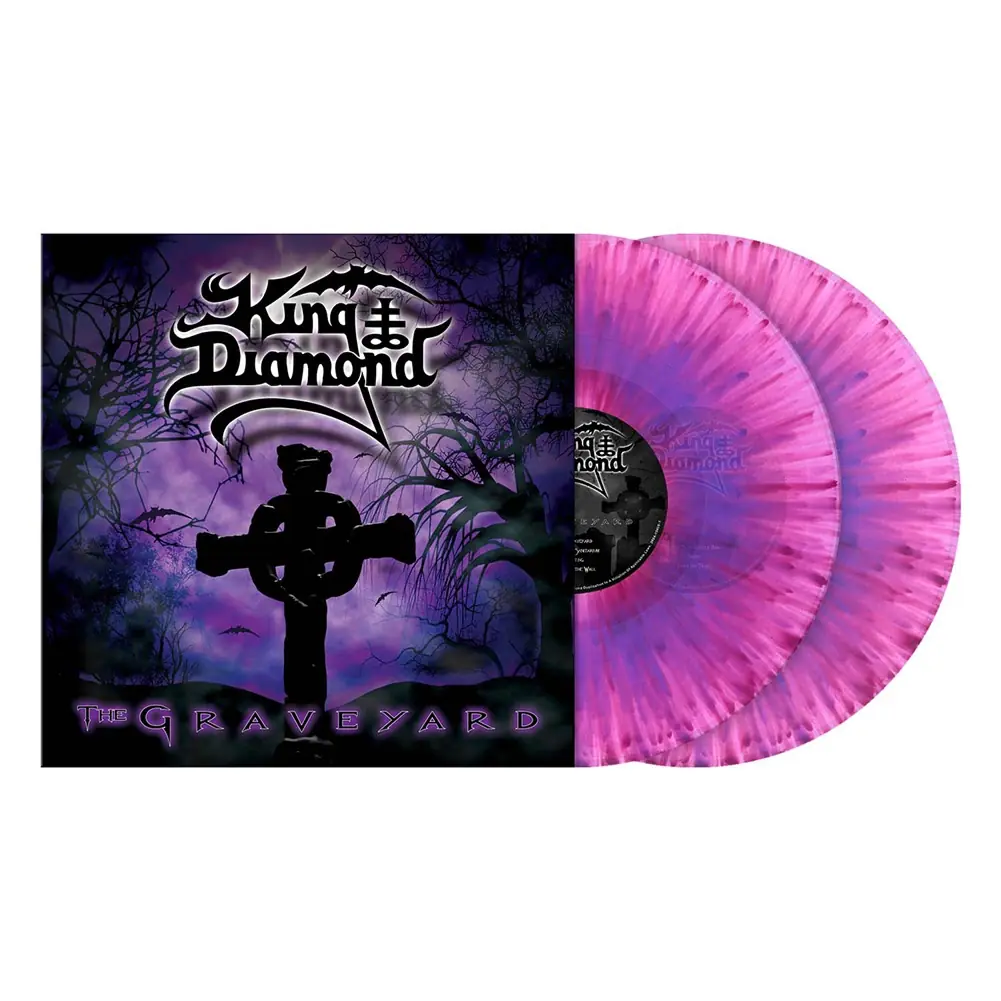 KING DIAMOND - The Graveyard · NEON PINK/PURPLE 2LP (Heavy Metal Vinyl)