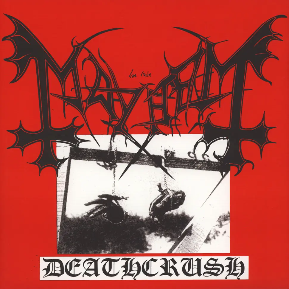 MAYHEM - Deathcrush · BLACK LP · Bild 1 MAYHEM - Deathcrush · BLACK LP (Black Metal Vinyl) · Bild 1