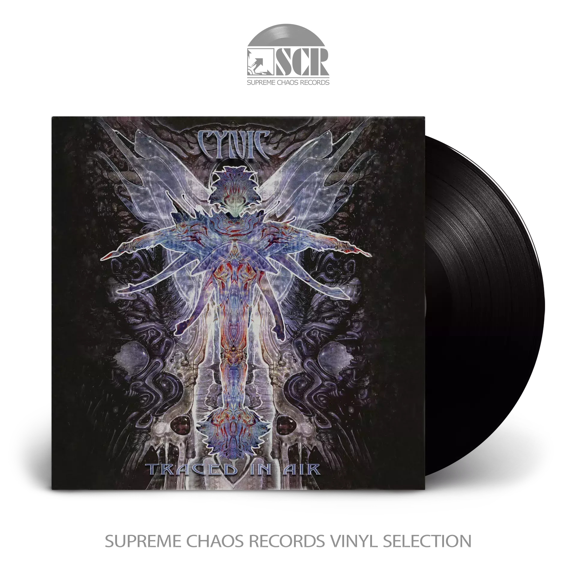 CYNIC - Traced in Air · BLACK LP (Progressive Metal Vinyl)