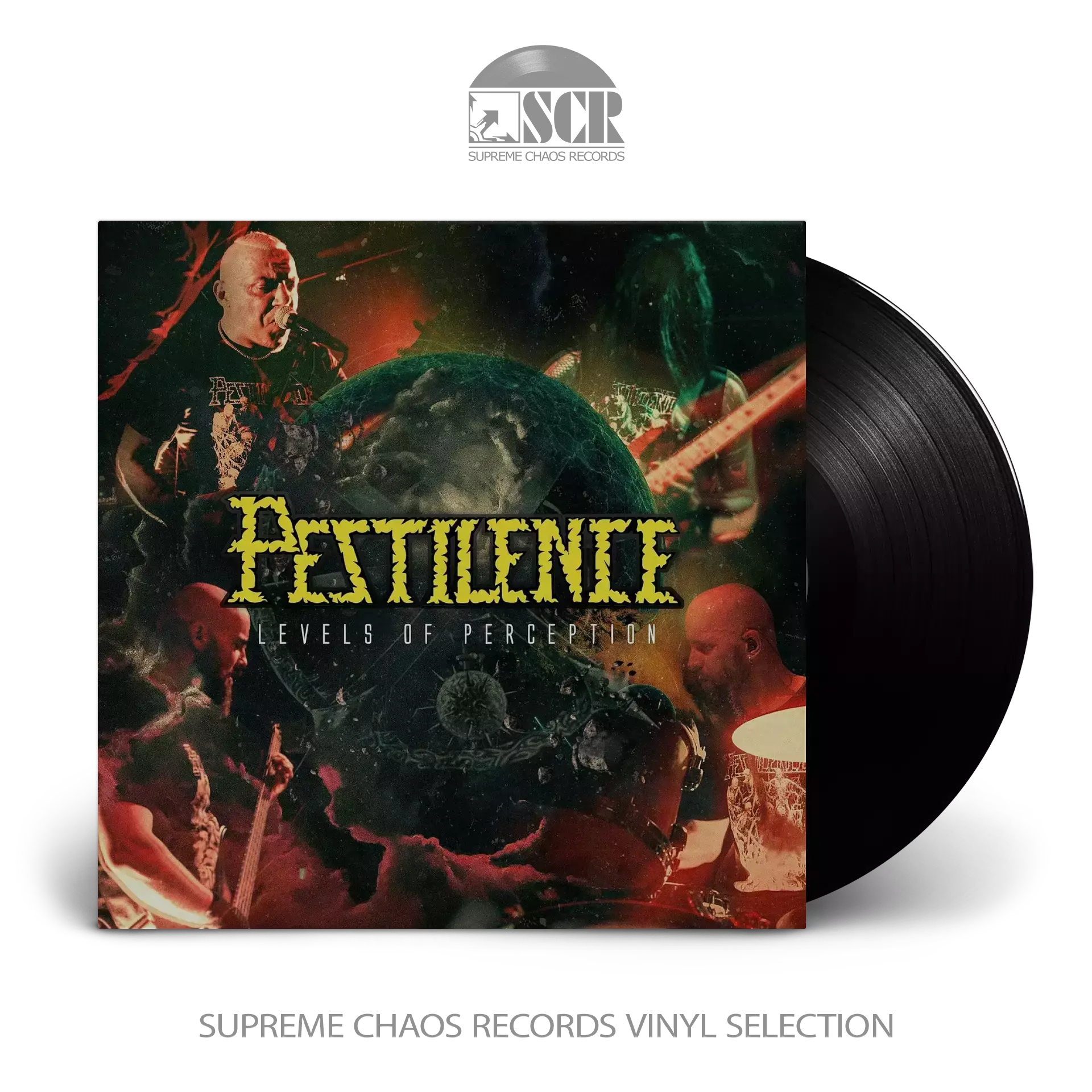 PESTILENCE - Levels of Perception · BLACK LP (Death Metal Vinyl)
