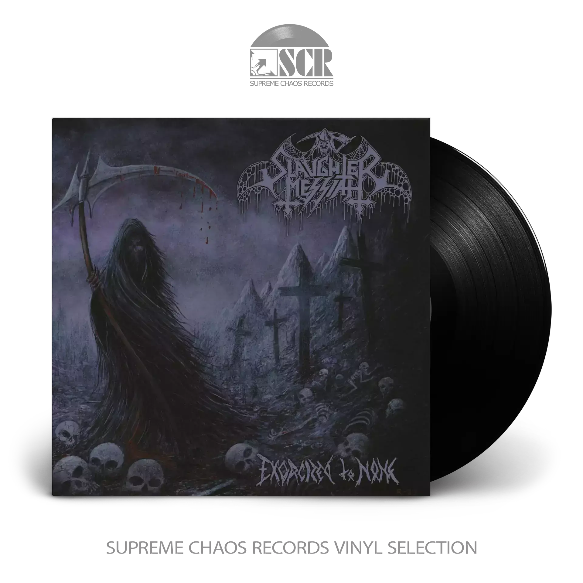 SLAUGHTER MESSIAH · Exorcized To None | BLACK LP SLAUGHTER MESSIAH · Exorcized To None | BLACK LP (Thrash Metal Vinyl)