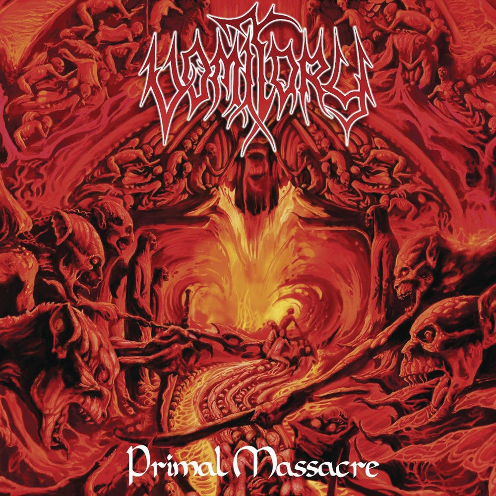 VOMITORY - Primal Massacre · RED/BLACK LP · Bild 1 VOMITORY - Primal Massacre · RED/BLACK LP (Death Metal Vinyl) · Bild 1