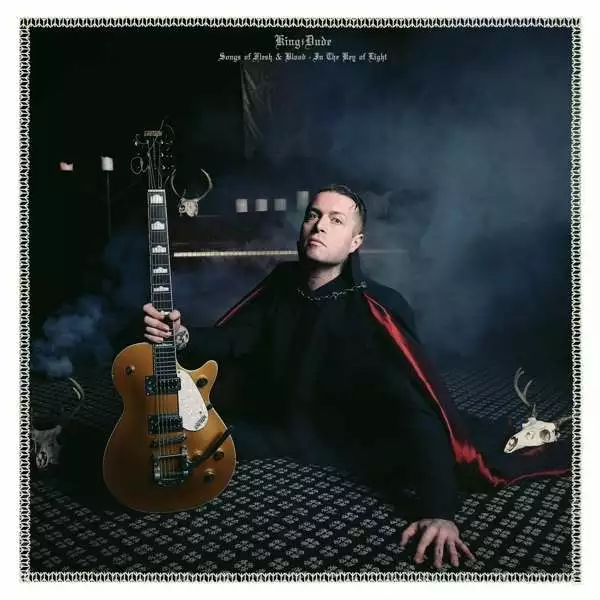 KING DUDE - Songs Of Flesh & Blood - In The Key Of Light · AMBER MARBLED LP (Folk Vinyl) · Bild 1