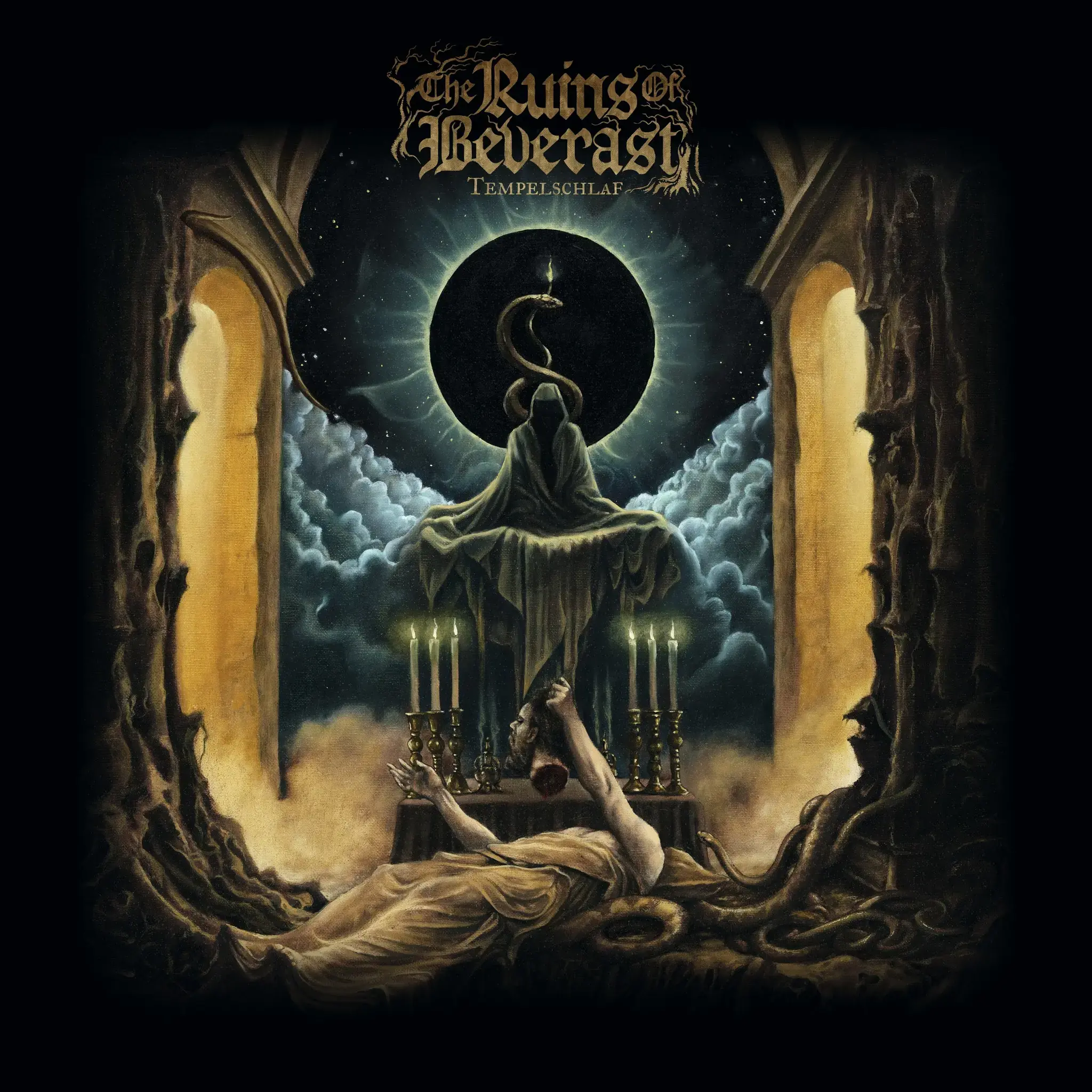 THE RUINS OF BEVERAST - Tempelschlaf · BLACK 2LP · Bild 1 THE RUINS OF BEVERAST - Tempelschlaf · BLACK 2LP (Black Metal Vinyl) · Bild 1