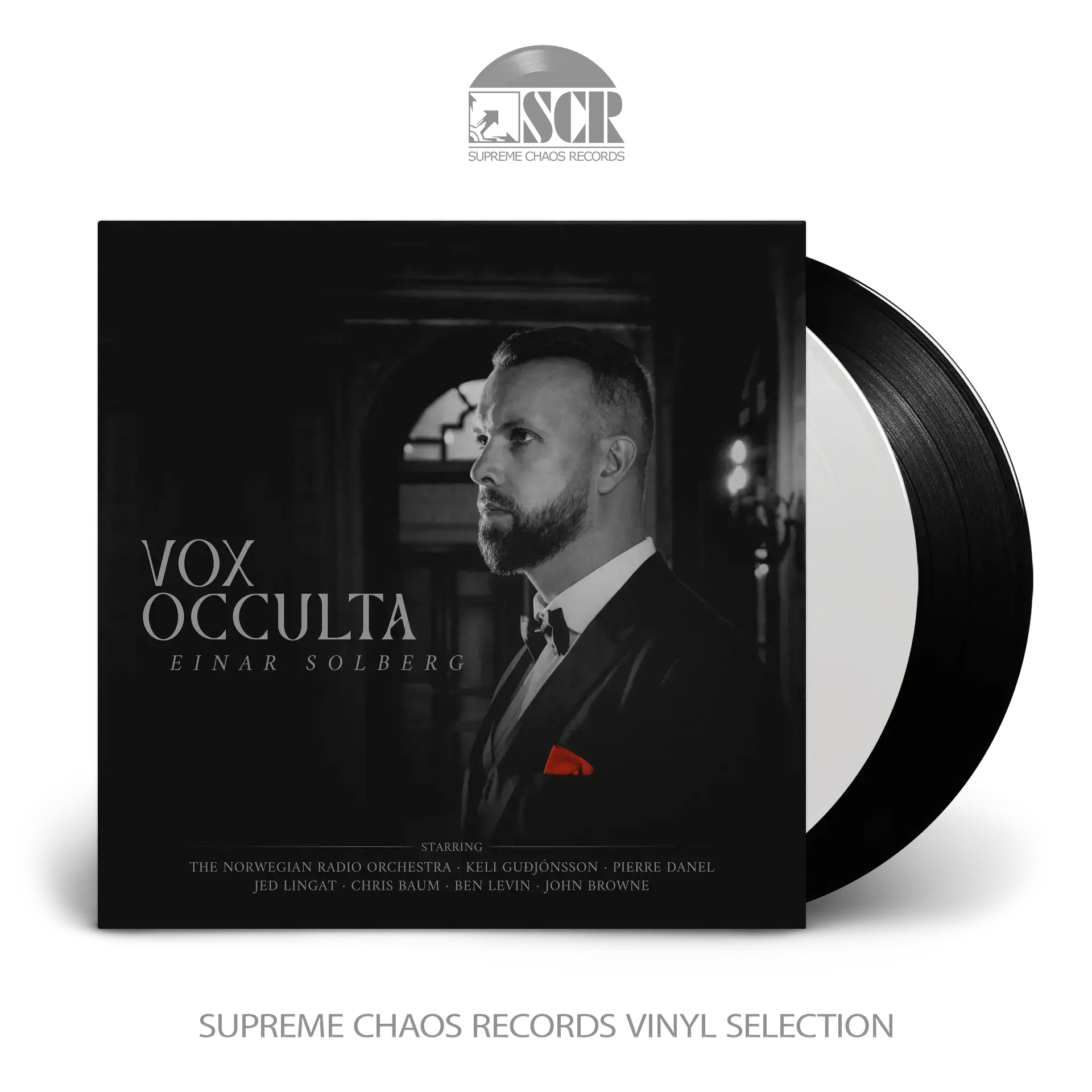 EINAR SOLBERG · Vox Occulta | WHITE/BLACK 2LP EINAR SOLBERG · Vox Occulta | WHITE/BLACK 2LP (Progressive Rock Vinyl)