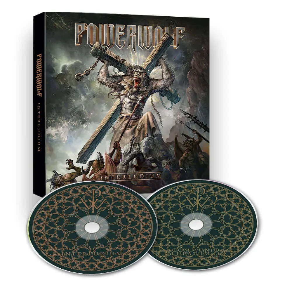 POWERWOLF · Interludium | MEDIABOOK 2CD POWERWOLF · Interludium | MEDIABOOK 2CD (Power Metal CDs)