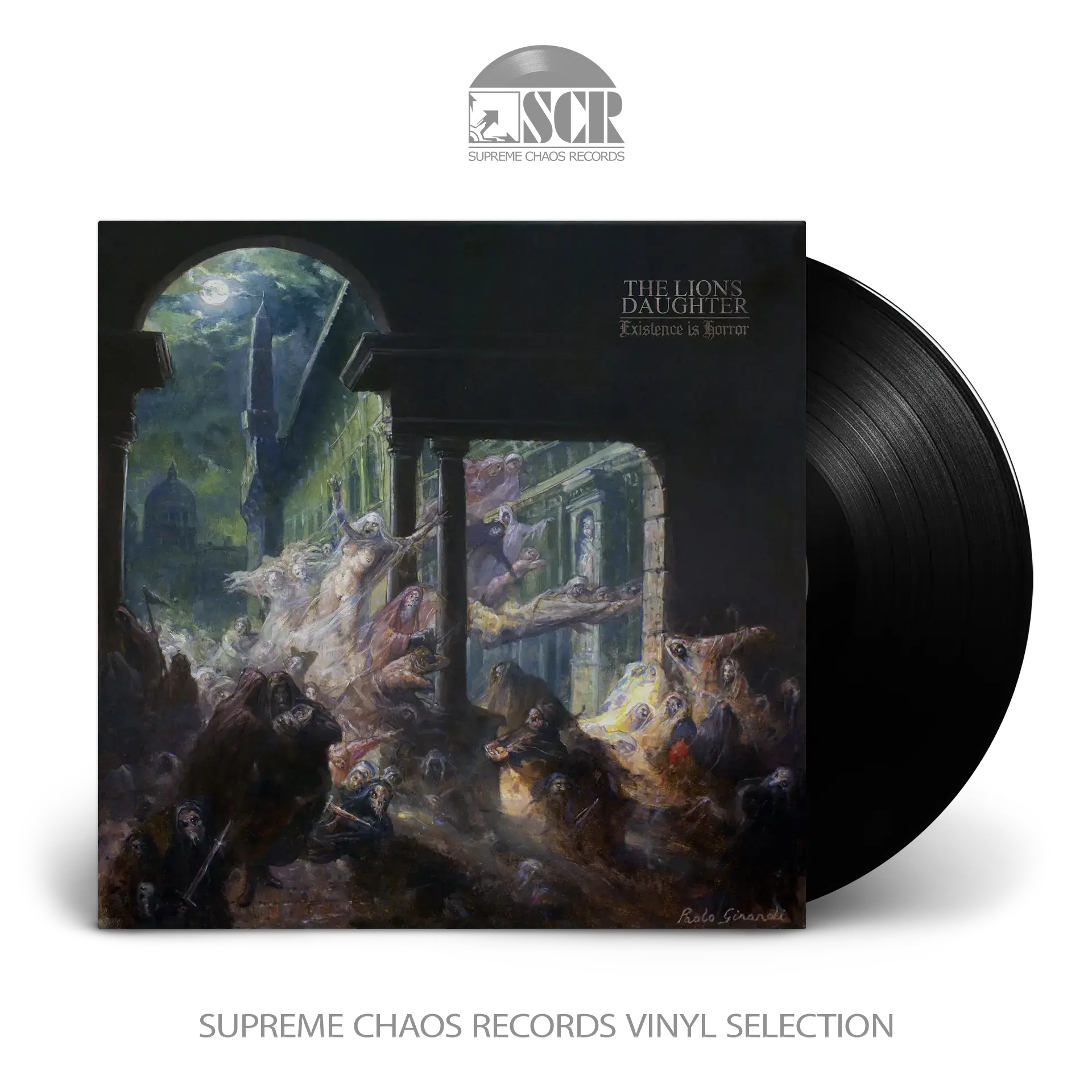 THE LION´S DAUGHTER - Existence Is Horror · BLACK LP THE LION´S DAUGHTER - Existence Is Horror · BLACK LP (Death Metal Vinyl)