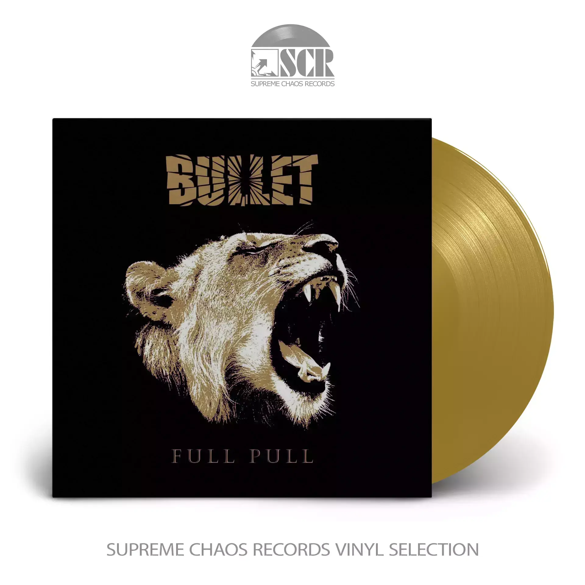 BULLET · Full Pull | GOLD LP BULLET · Full Pull | GOLD LP (Hard Rock Vinyl)