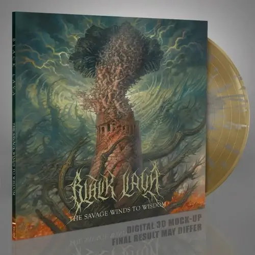BLACK LAVA · The Savage Winds To Wisdom | GOLD/SILVER SPLATTER LP BLACK LAVA · The Savage Winds To Wisdom | GOLD/SILVER SPLATTER LP (Black Metal Vinyl)