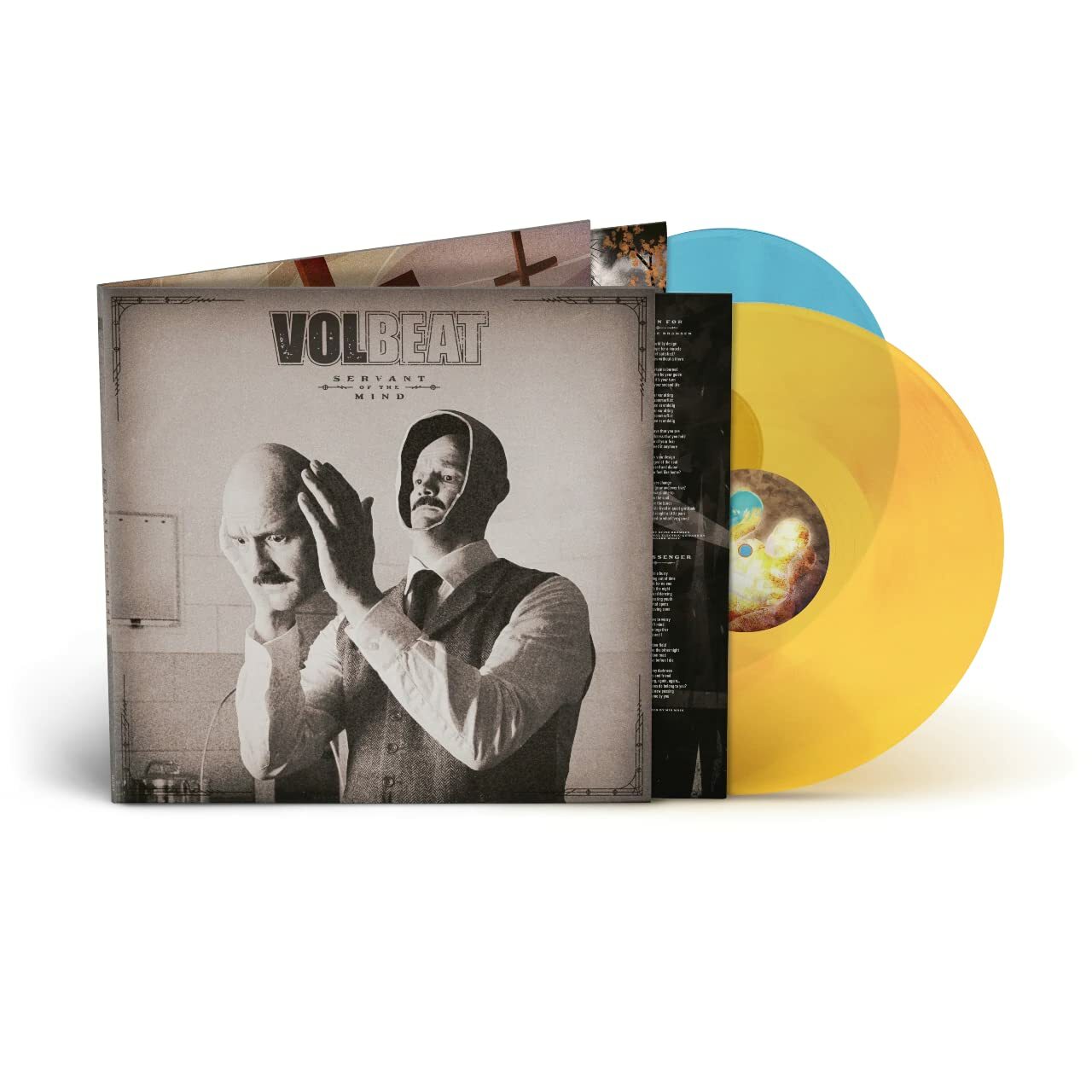 VOLBEAT - Servant Of The Mind · ORANGE/BLUE DLP (Heavy Metal Vinyl)